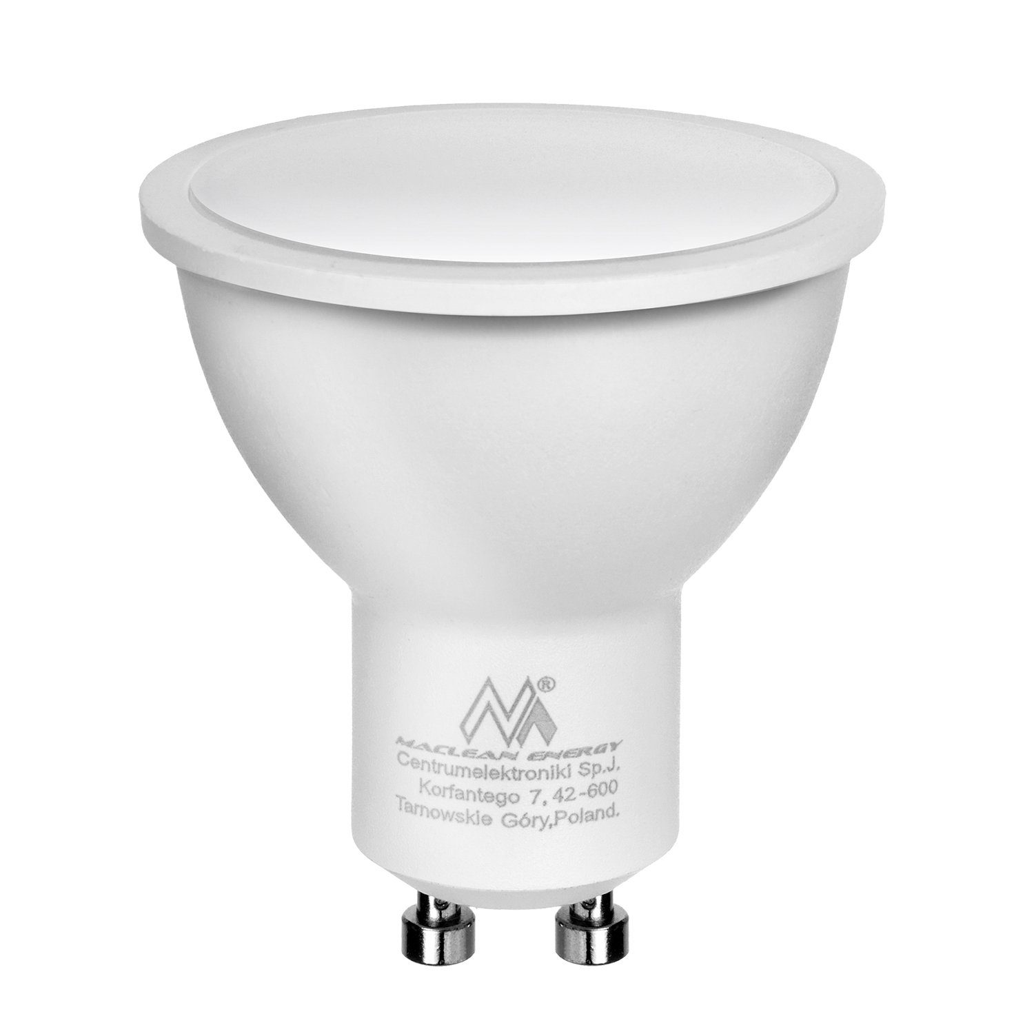 Maclean LED-Leuchtmittel MCE437 Warmweiß GU10 Warmweiß, GU10, LED-Leuchtmittel WW, 7W 3000K 