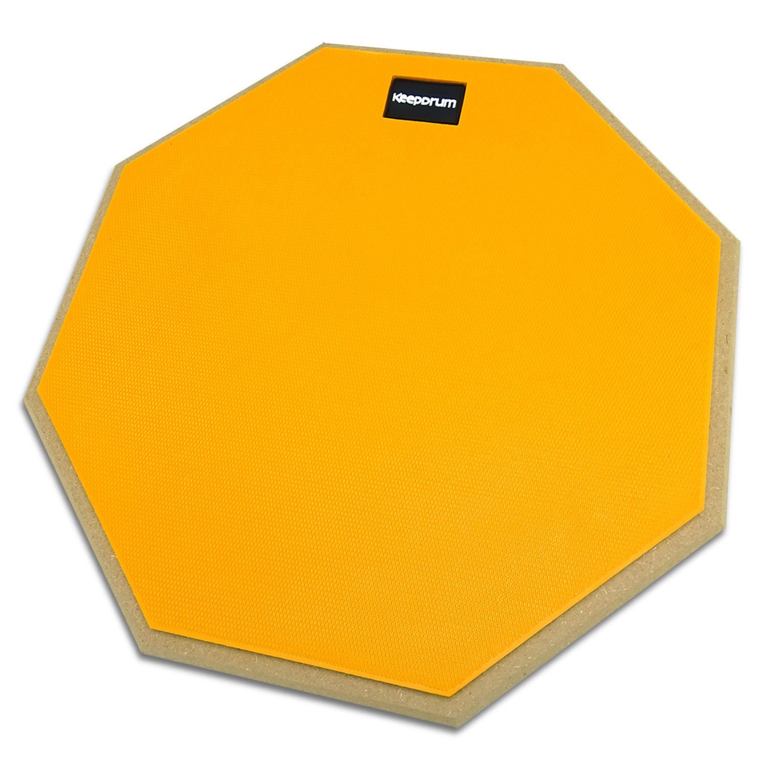 keepdrum Schlagzeug keepdrum Übungspad Practice Pad Orange 12 Zoll