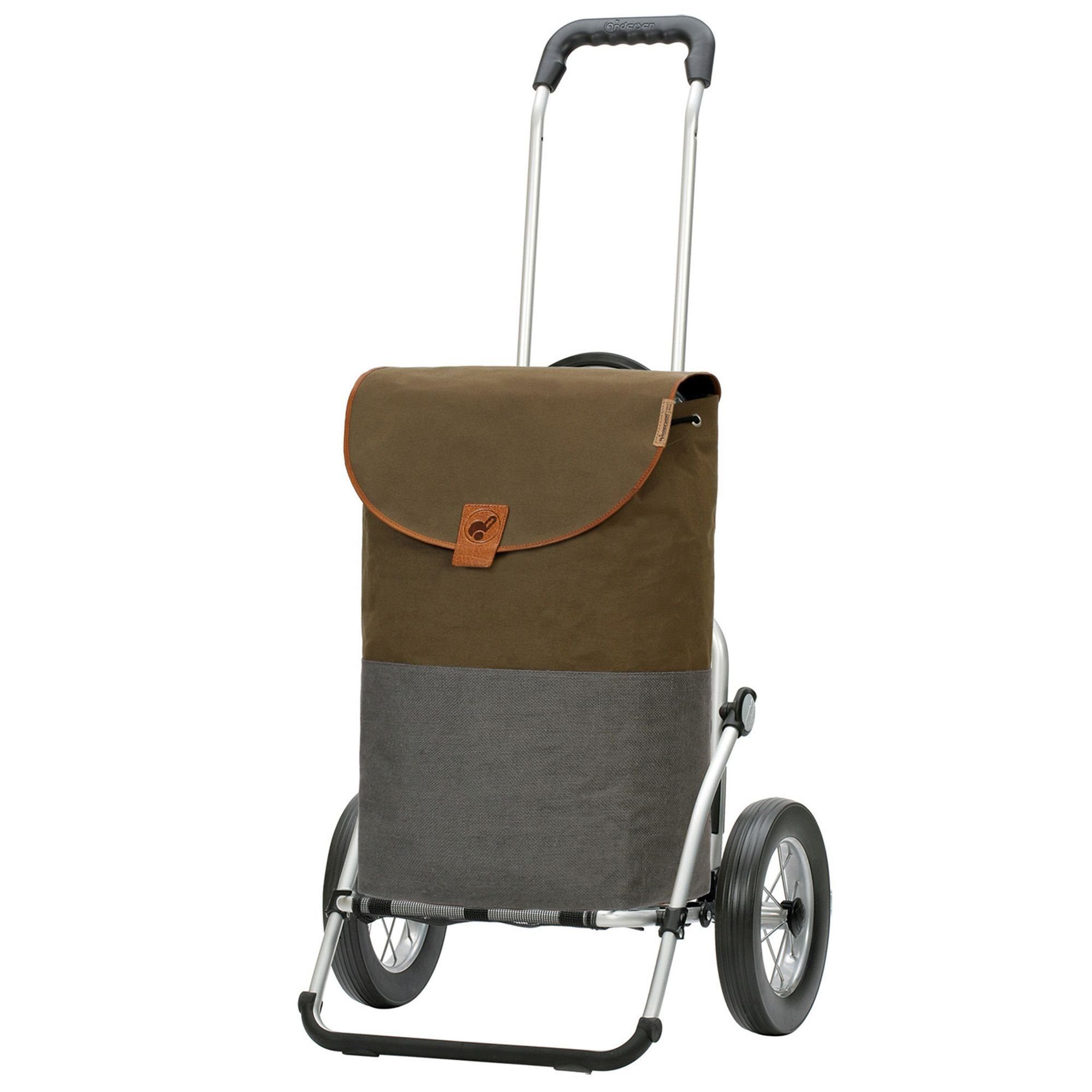 Andersen Einkaufstrolley Royal Shopper, 36 l, Reflektoren khaki