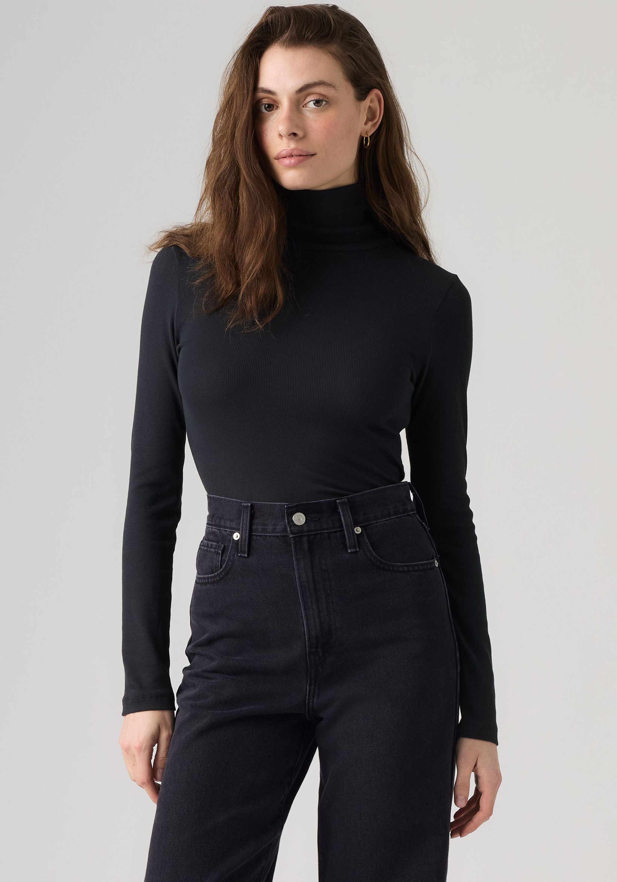 Levi's® Rollkragenshirt HAYES LS LAYERING TURTLENECK Hoch geschlossener Rollkragen