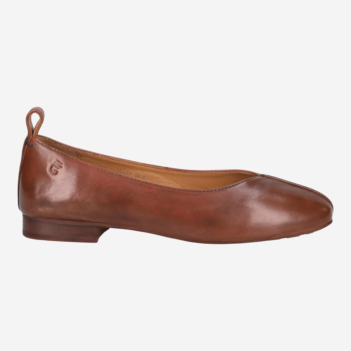 Ginger & Glove G&G317 V.5, Ballerina, Braun, Damen Ballerina