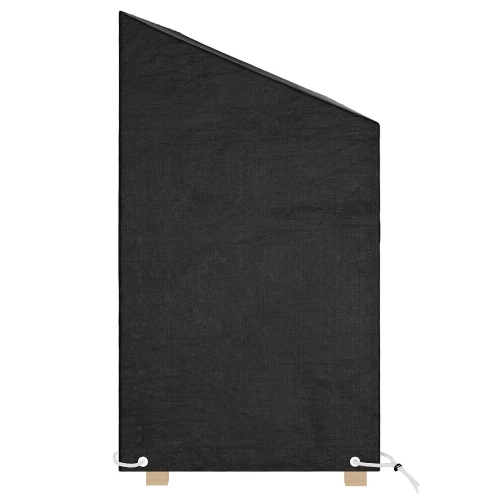 vidaXL Gartenmöbel-Schutzhülle Abdeckung für Gartenbank 12 Ösen 210x70x70/88 cm Polyethylen (1-St) – Bild 4 von 5