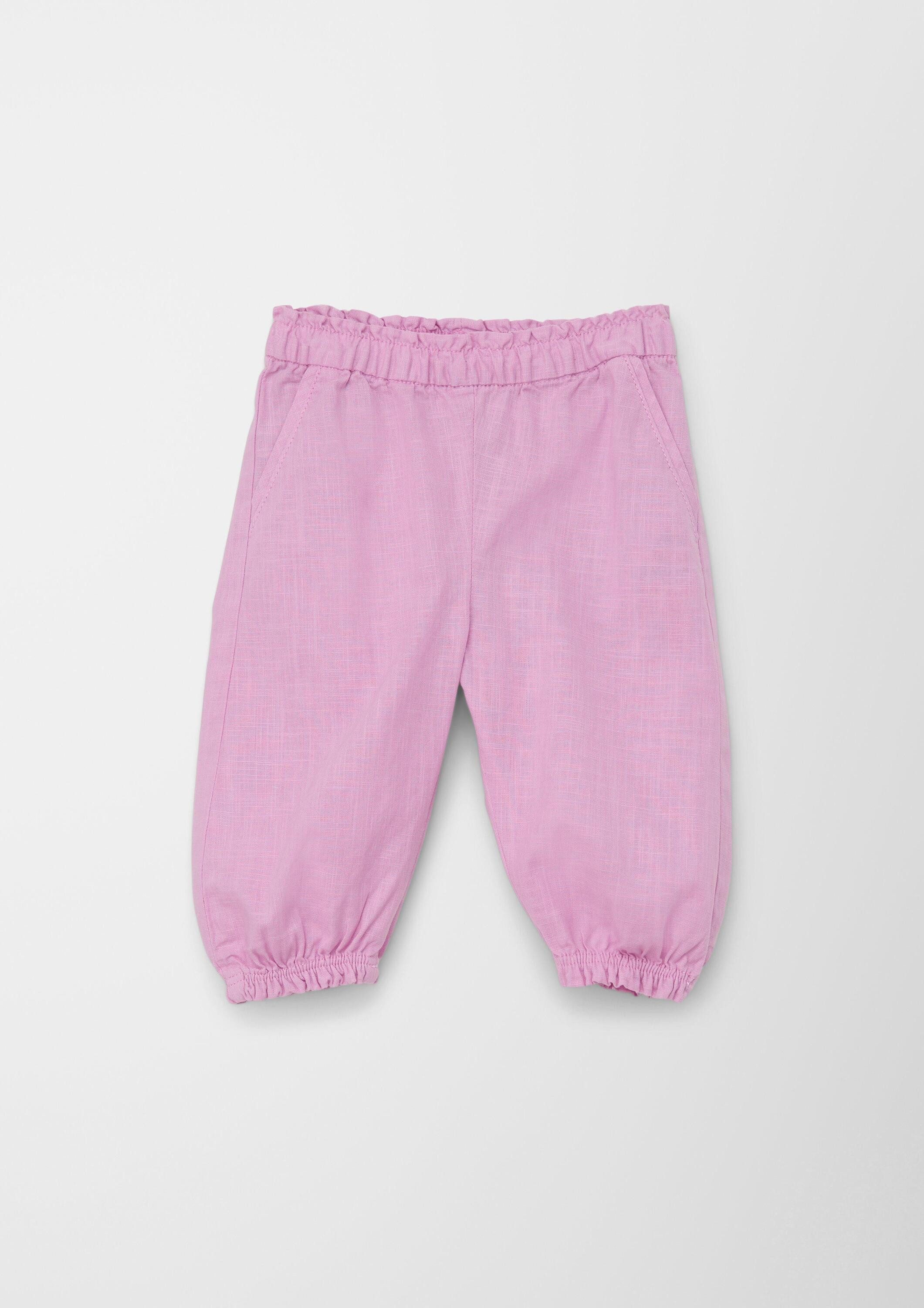 s.Oliver Chinos Hose Hose aus leichtem Baumwollgewebe