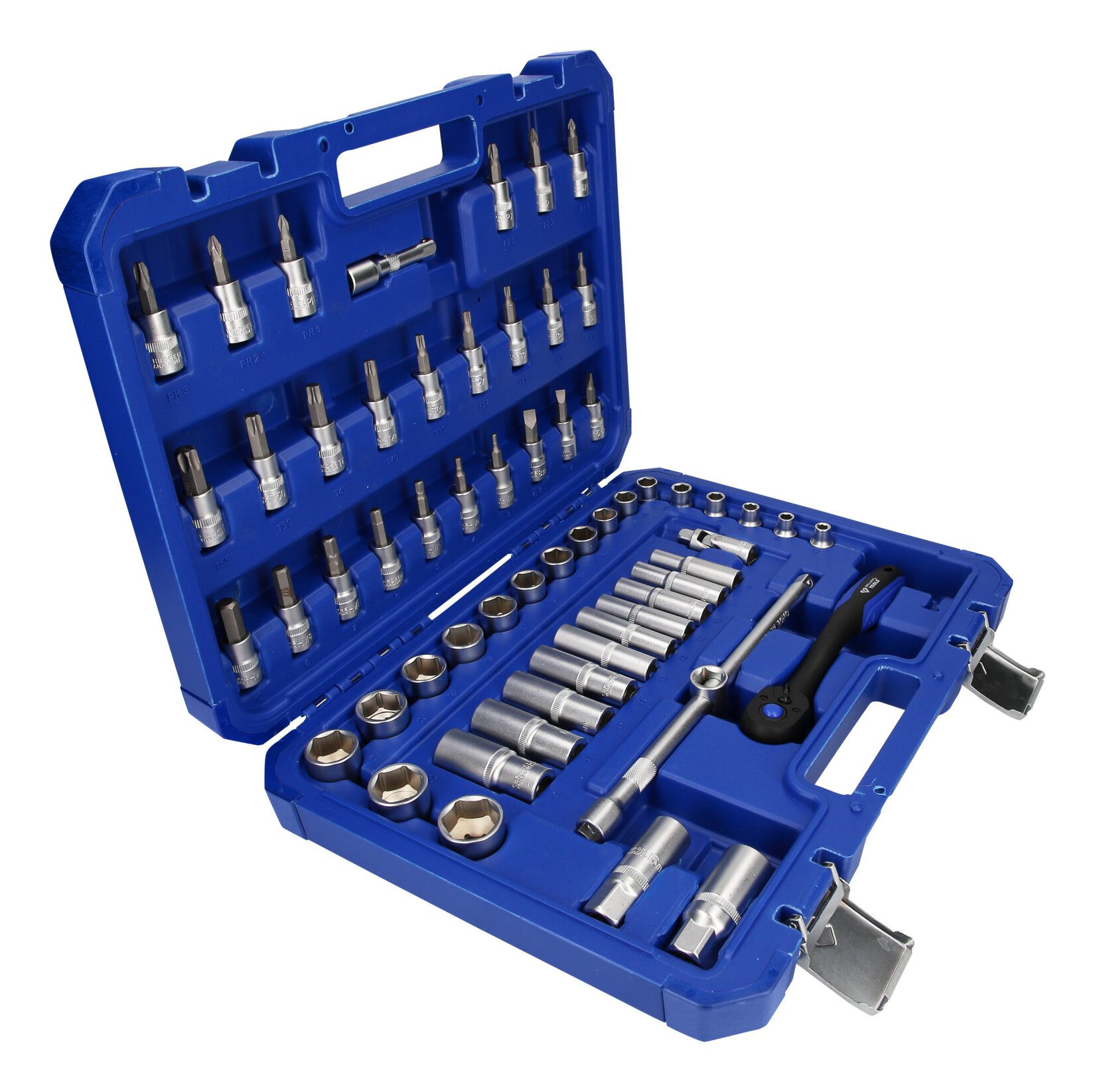 Brilliant Tools Steckschlüssel (61 St), 3/8" Satz, 61-teilig