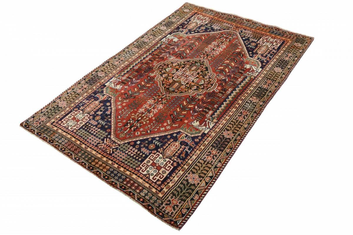 Orientteppich Shiraz 164x251 Handgeknüpfter Perserteppich, mm Höhe: rechteckig, / 10 Trading, Nain Orientteppich