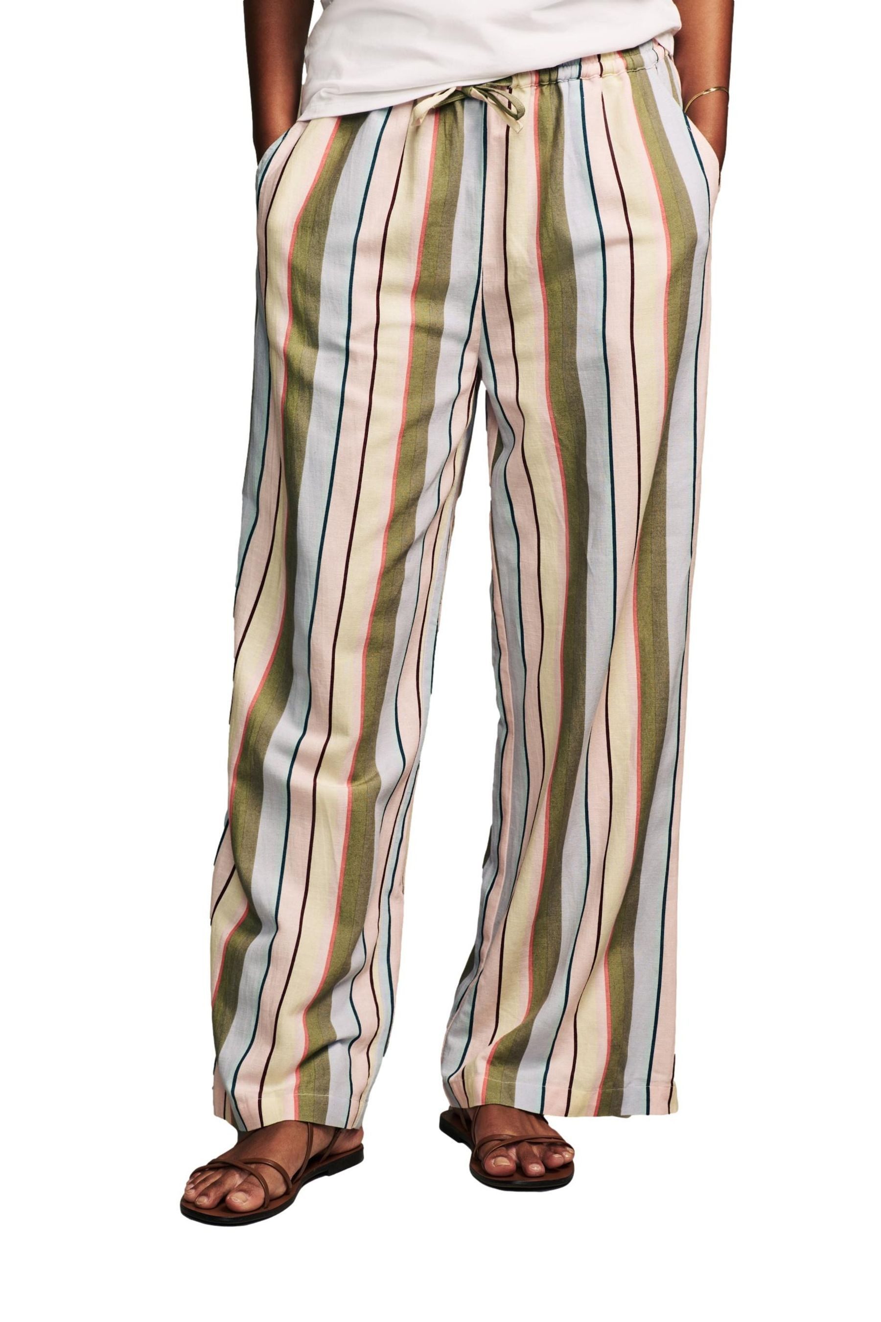 LAURA ASHLEY Palazzohose Laura Ashley gestreifte günstig online kaufen