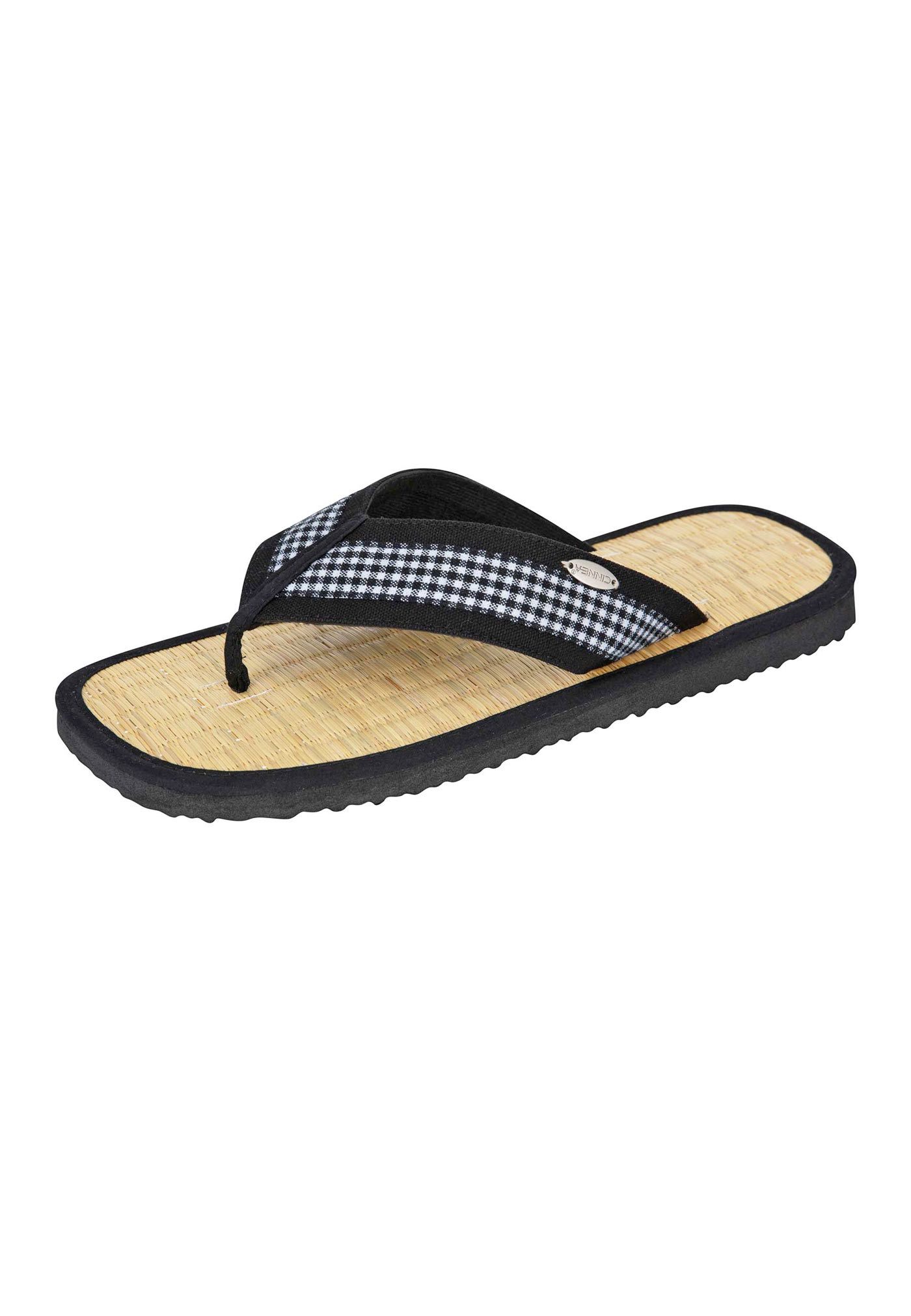 CINNEA 30062 Sandale Zimtlatschen mit Binsen-Fußbett effektiv bei Fußschweiß und Hornhaut