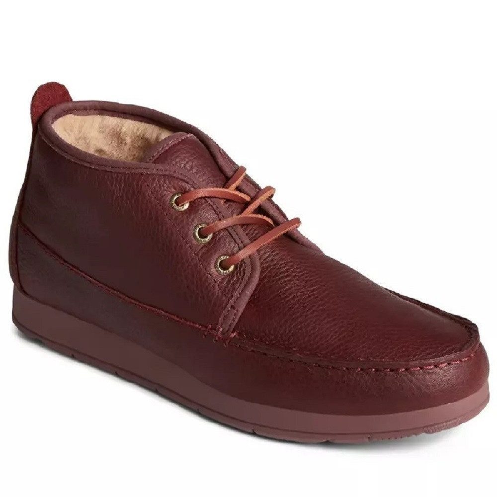 Sperry Moc-Sider Chukka Cordovan Leder Schnürschuh Boots Stiefel STS24649 S günstig online kaufen