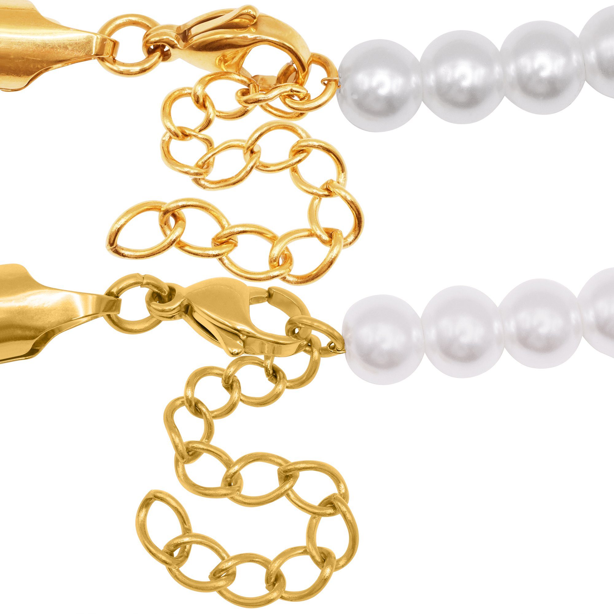 Heideman Collier Set Jill goldfarben Geschenkverpackung), Damen Geschenkset Armband Halskette mit und (inkl