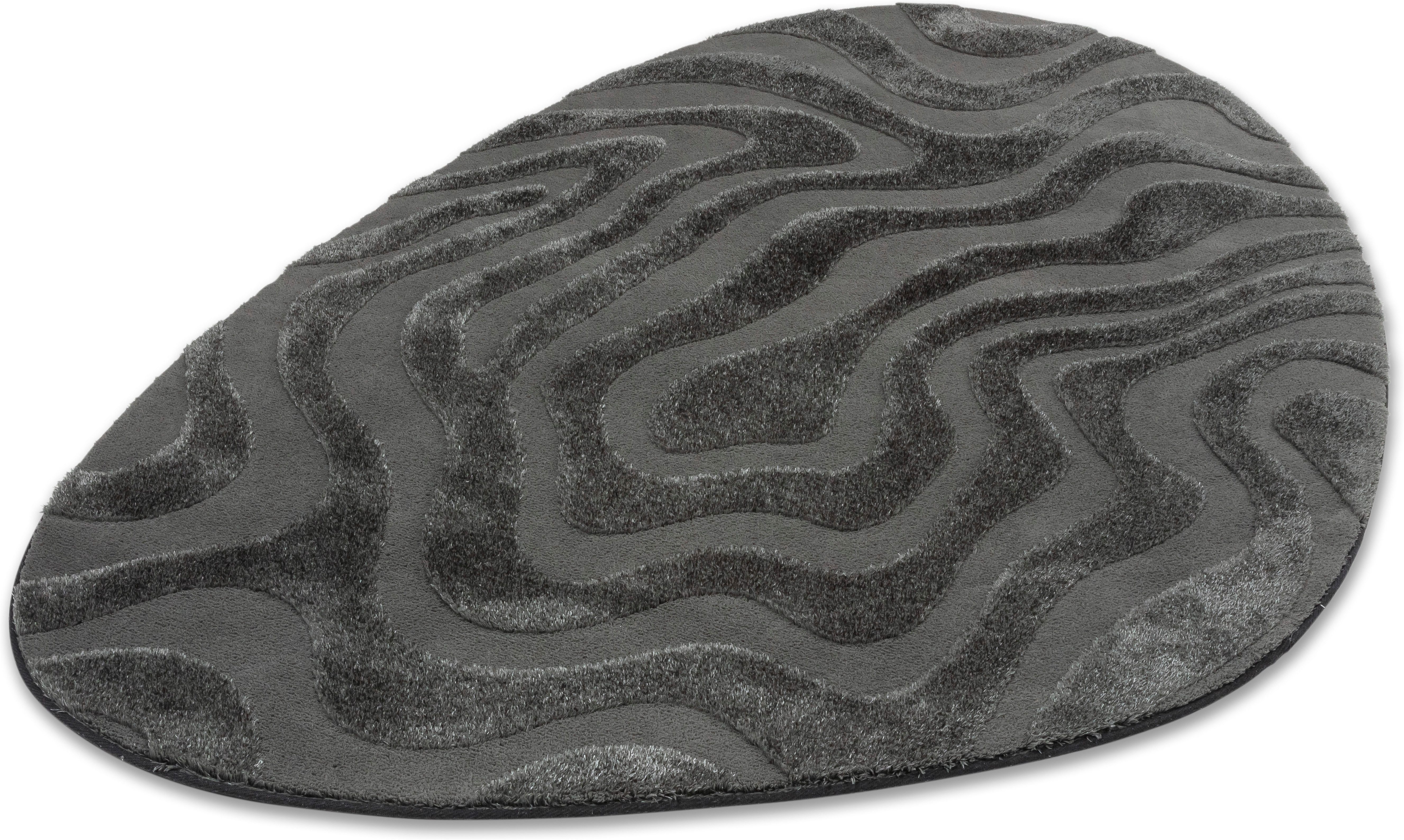 SCHÖNER WOHNEN-Kollektion Teppich Blaze 251, organisch, Höhe: 28 mm, Indoor, pflegeleicht, verschiedene Formen, Hoch Tief Struktur