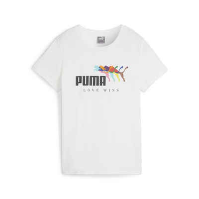 PUMA T-Shirt ESS+ LOVE WINS T-Shirt Damen