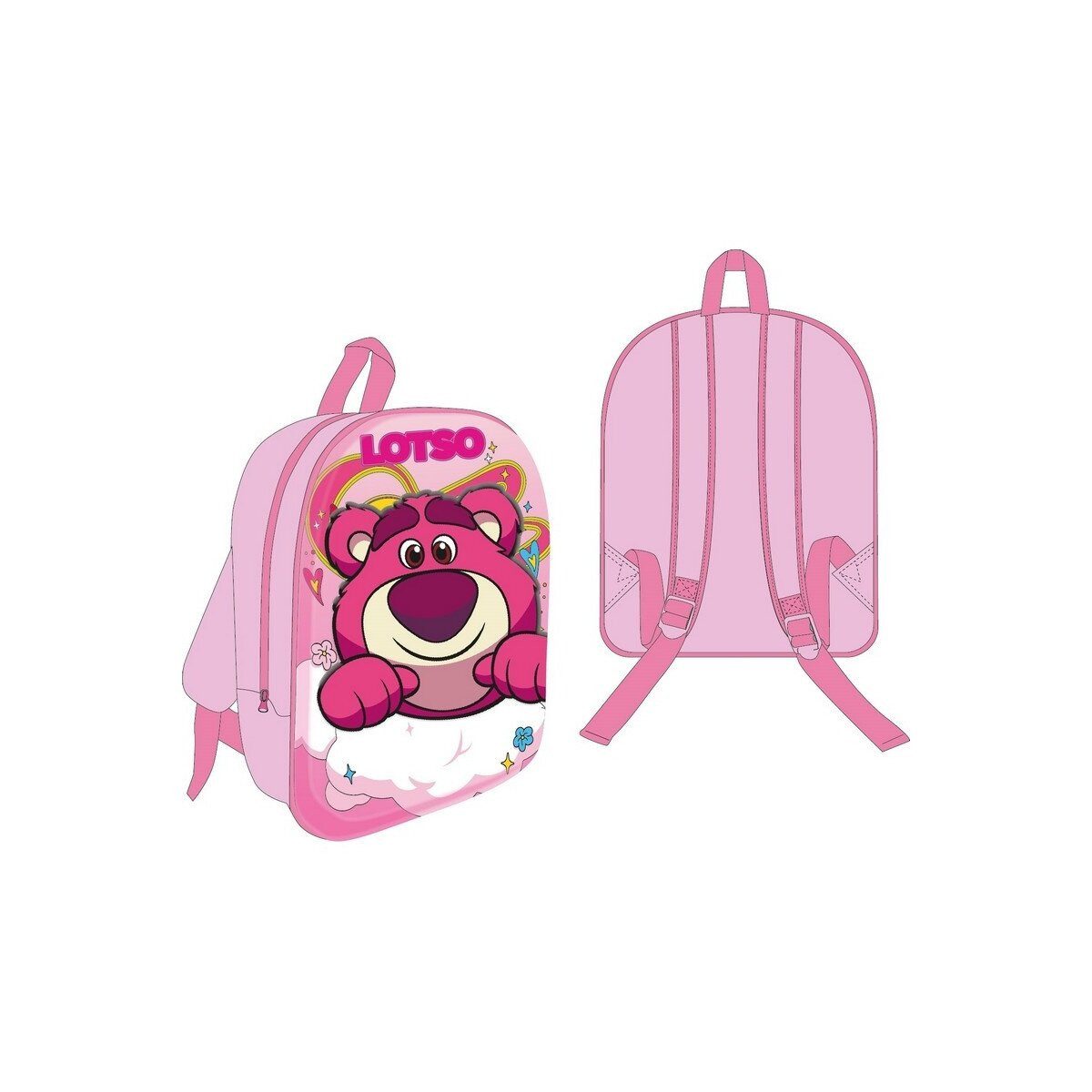 Disney Kinderrucksack Toy Story Lotso 3D Rucksack Kinder – Tasche 30cm Disney (1-tlg)