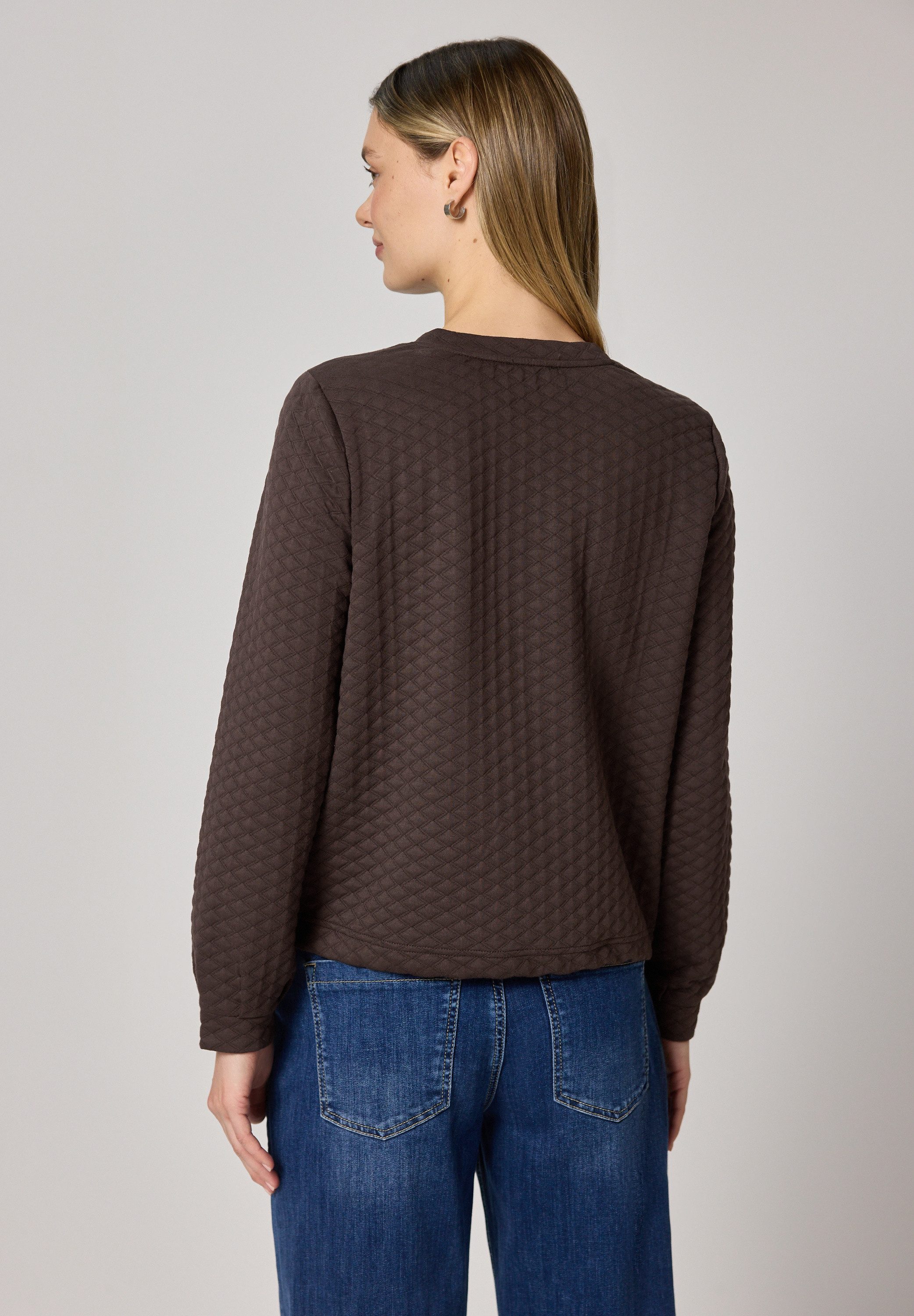 STREET ONE Cardigan mit Struktur
