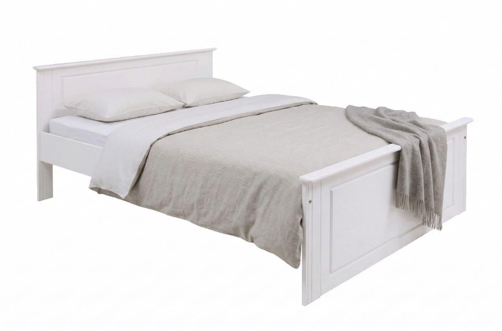 OTTO home Massivholzbett Hugo, FSC® zertifiziert, Landhausstil, zeitlos und edel (auch als Super Sparset inklusive Schubkästen), Stauraumbett, extra belastbar, Made in EU, viele Breiten