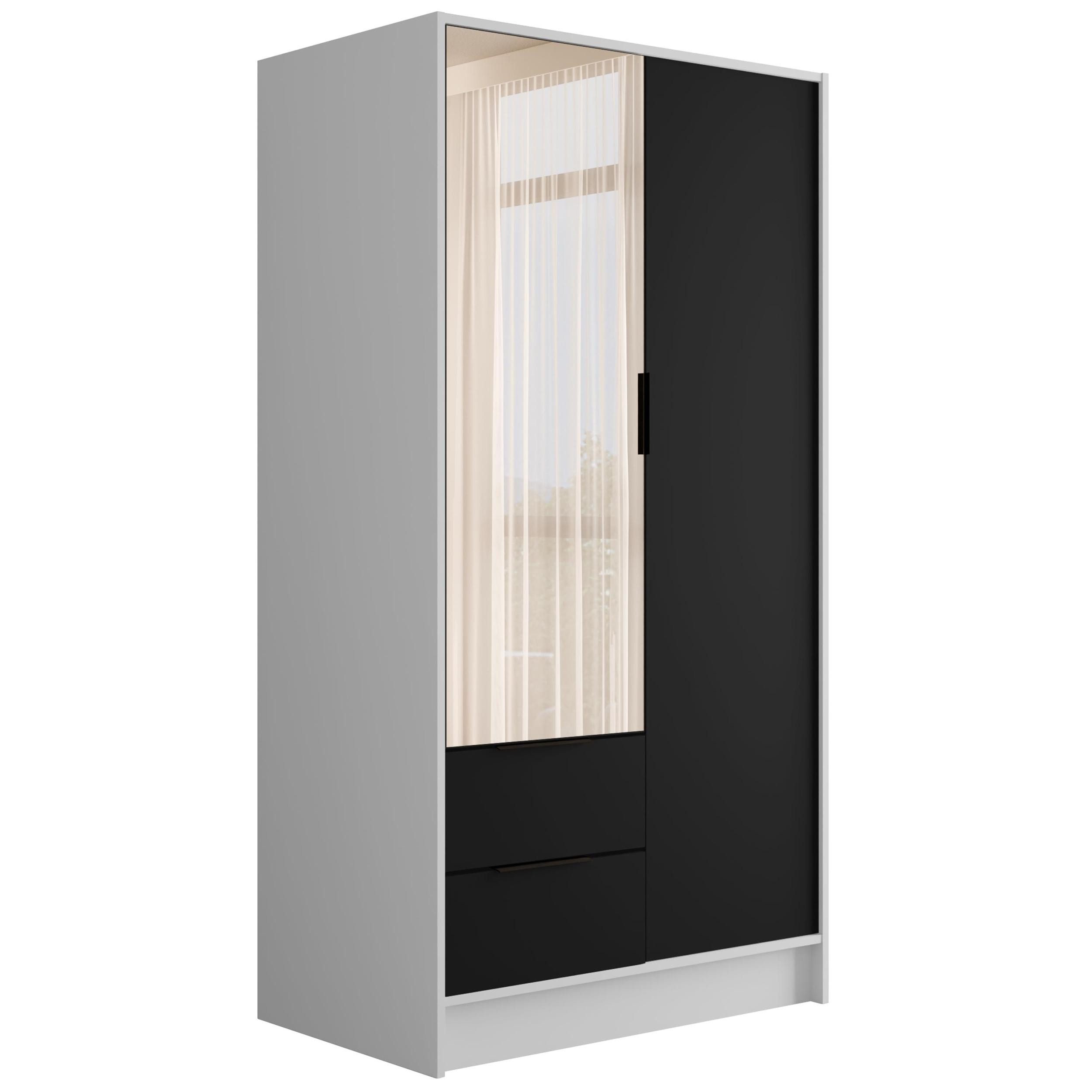 ALTDECOR Drehtürenschrank KOLIN (Kleiderschrank Garderobenschrank mit günstig online kaufen