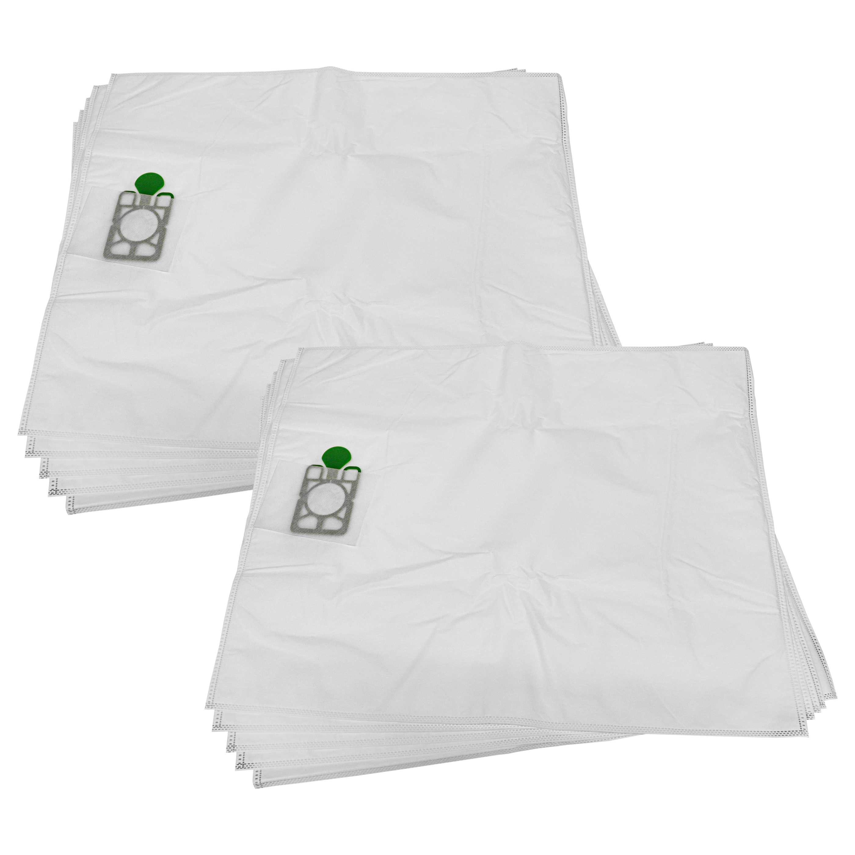 vhbw Staubsaugerbeutel Ersatz für Numatic NVM-4BH, 604019 für Nass-/Trockensauger, 10 St.