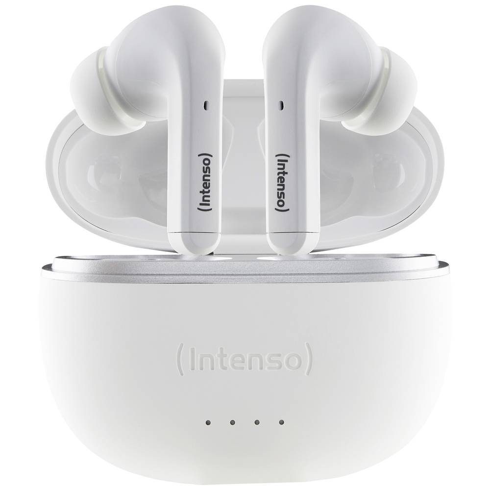 Intenso In Ear Headset 3720302 Kopfhörer (Batterieladeanzeige, Headset, Ladecase, Touch-Steuerung)