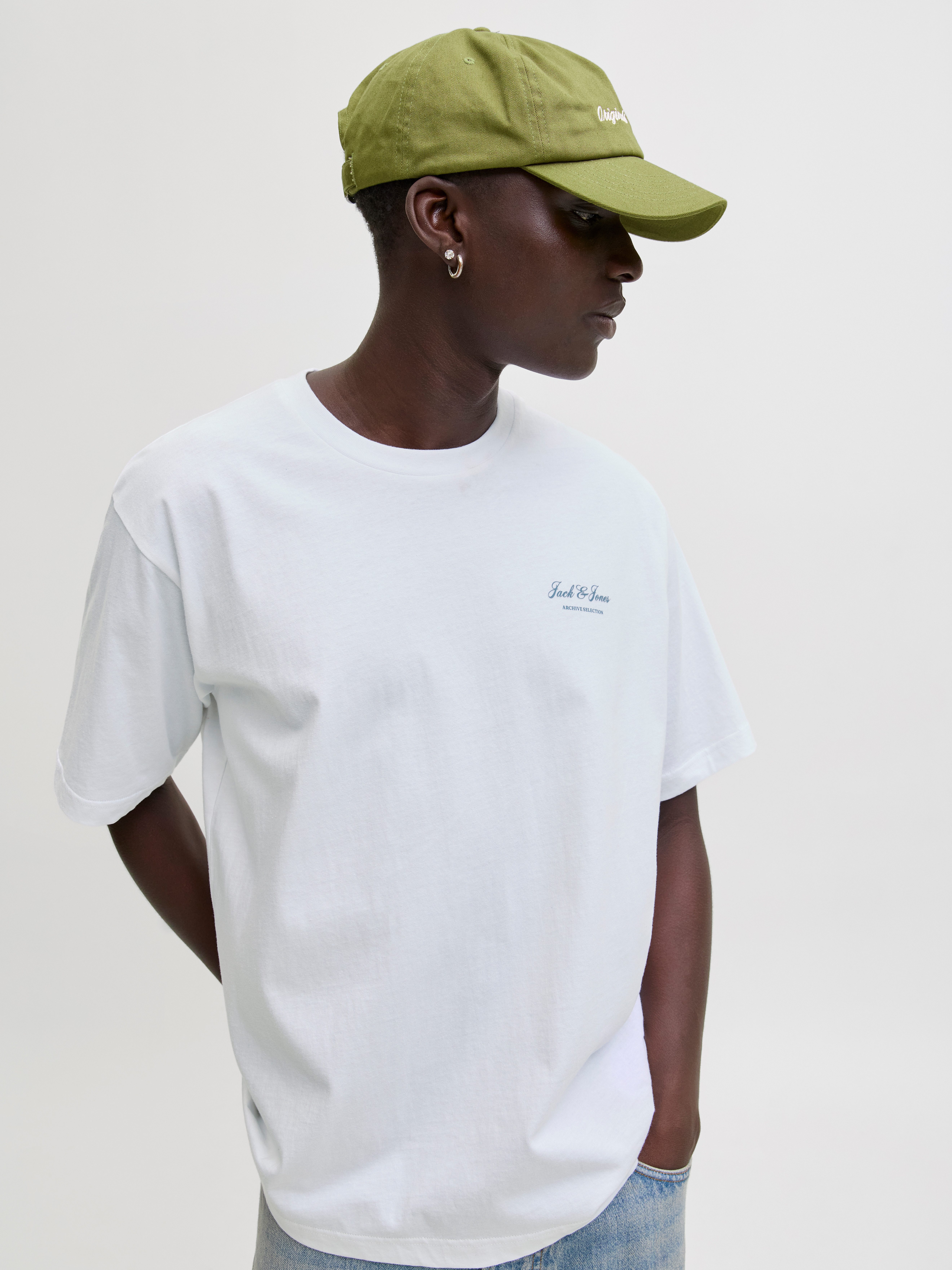 Jack & Jones Rundhalsshirt JJEARCHIVE GRAPHIC TEE SS O-NECK NOOS Baumwolle, relaxed fit