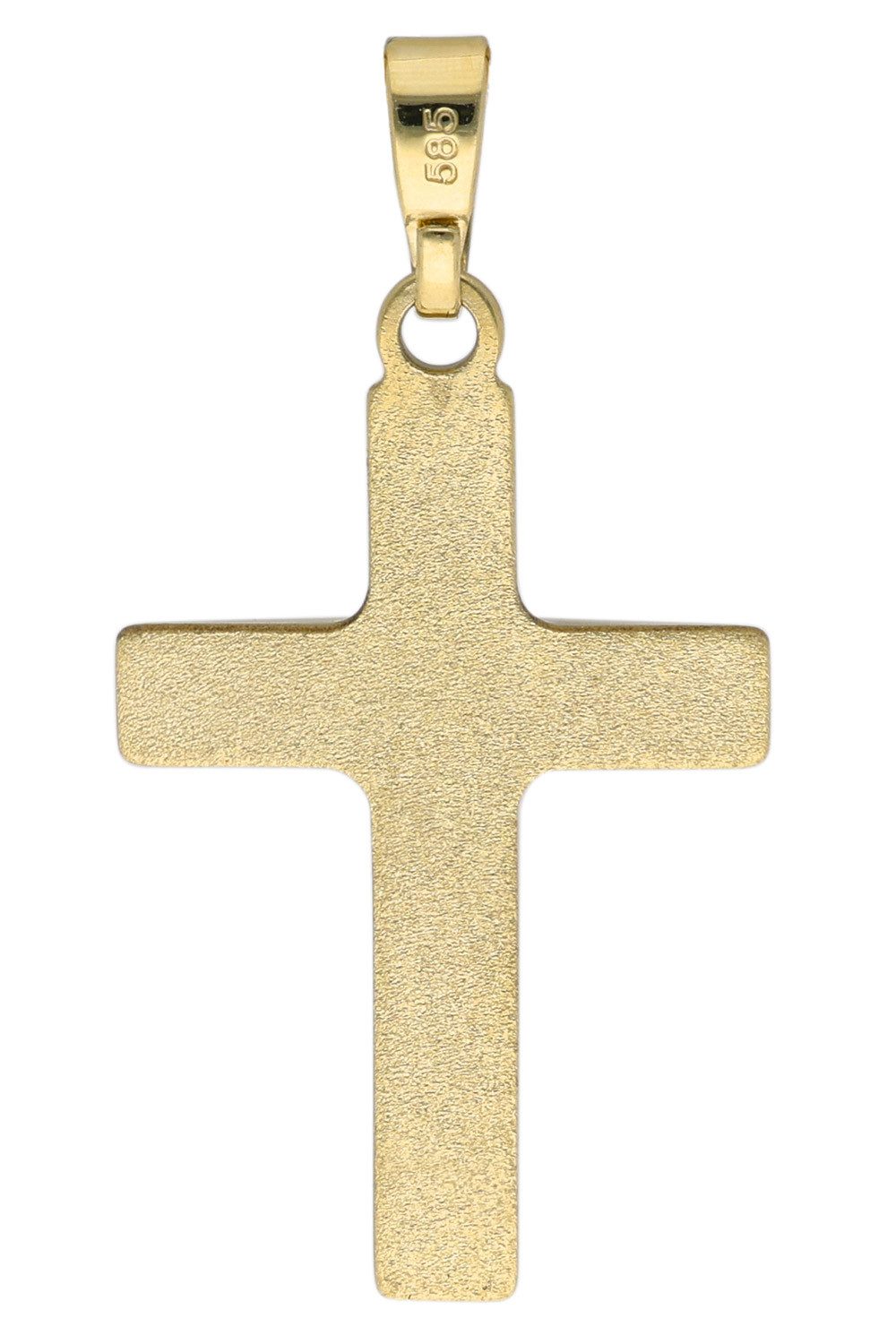 trendor Kette mit Anhänger Kreuz 585 günstig online kaufen