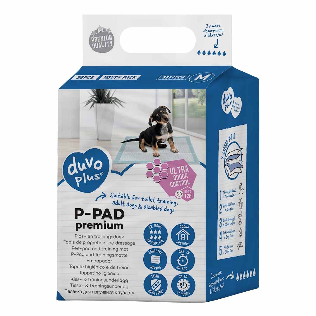 Hundetoilette Duvoplus Welpenunterlagen Premium Geruchskontrolle Menge/Größe: 30st