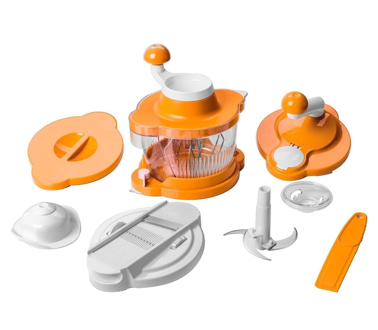 Genius Gemüseschneider Genius Multitalent 10-tlg Küchenmaschine Rührgerät