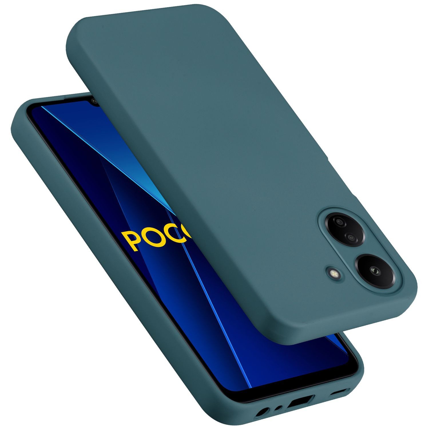 Cadorabo Handyhülle für Xiaomi Poco C65 Hülle Xiaomi Poco C65, Flexible Hülle TPU Silikon Schutzhülle Back Cover Case