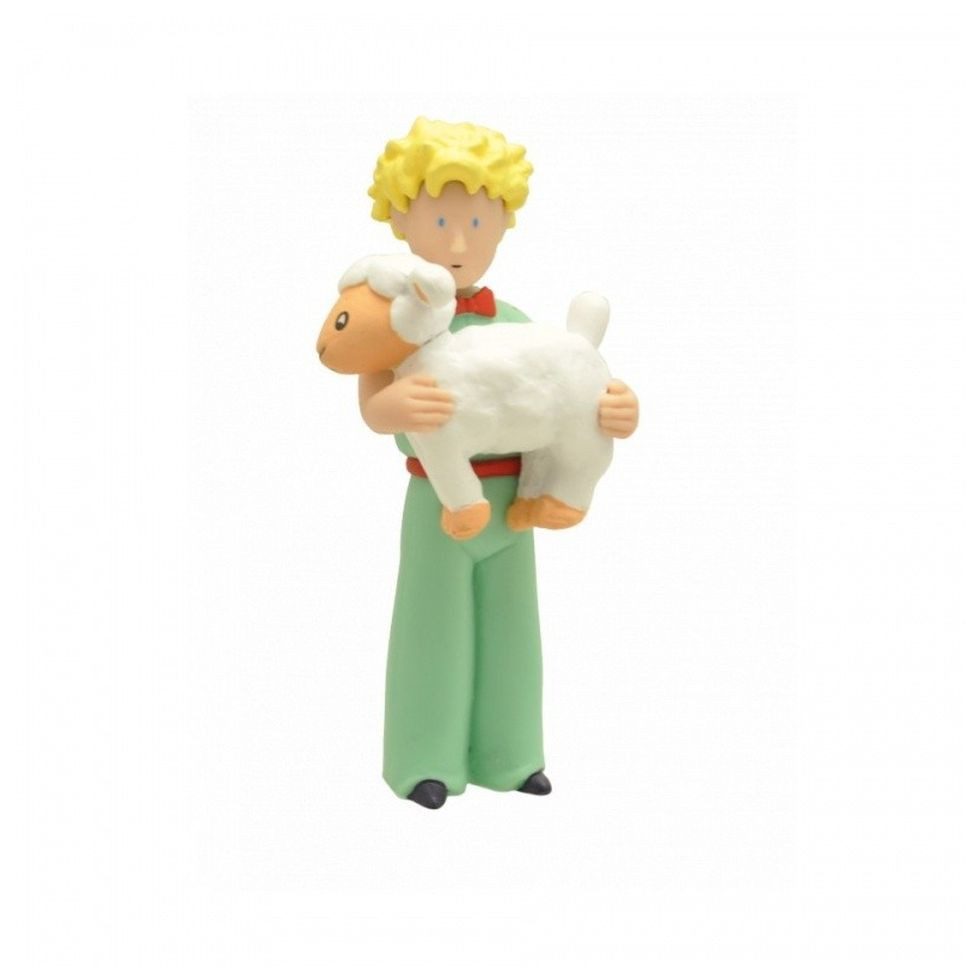Plastoy Spiel, Der kleine Prinz - Figur Kleine Prinz mit Schaf