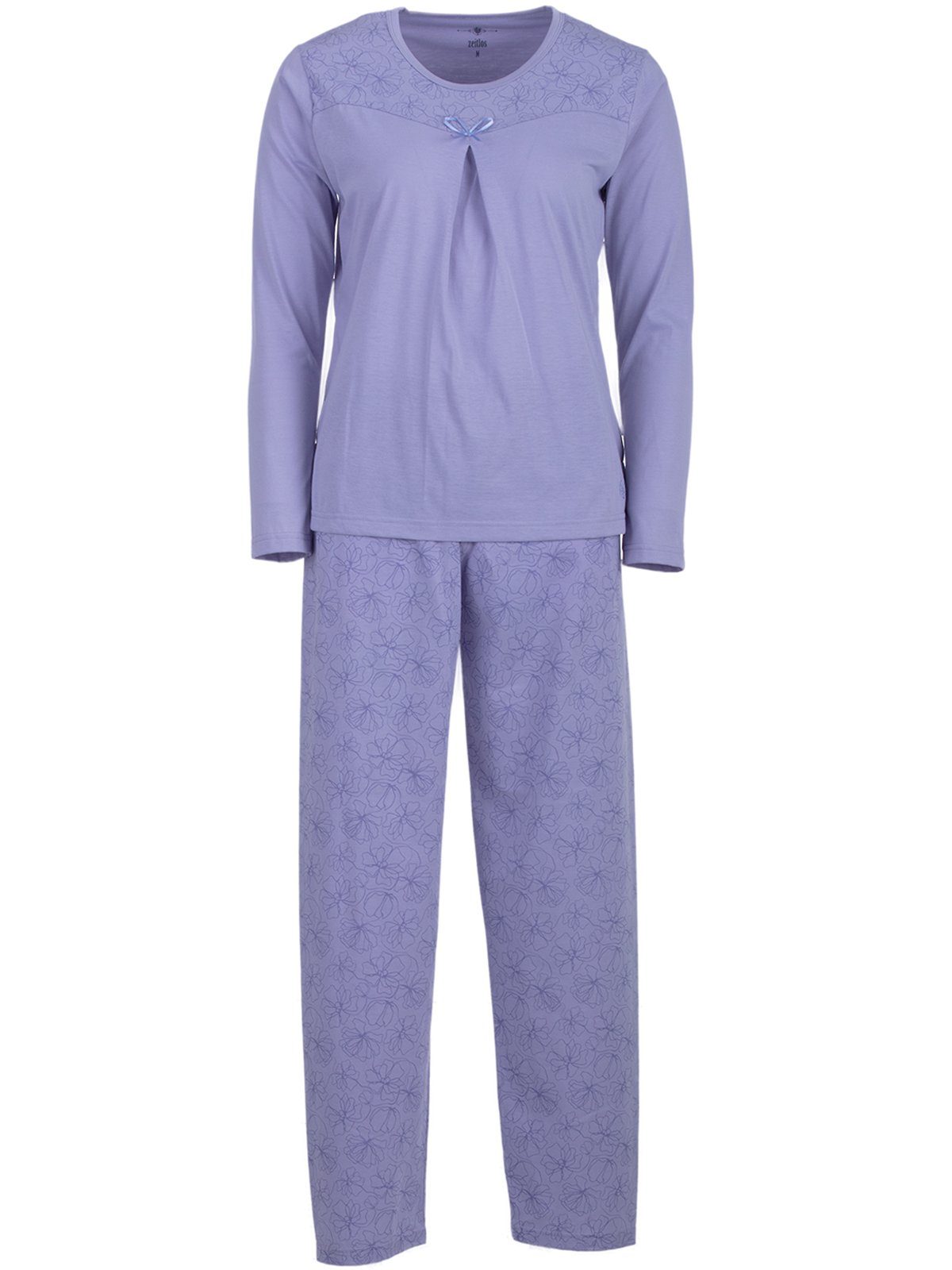 zeitlos Schlafanzug Pyjama Set Langarm - günstig online kaufen