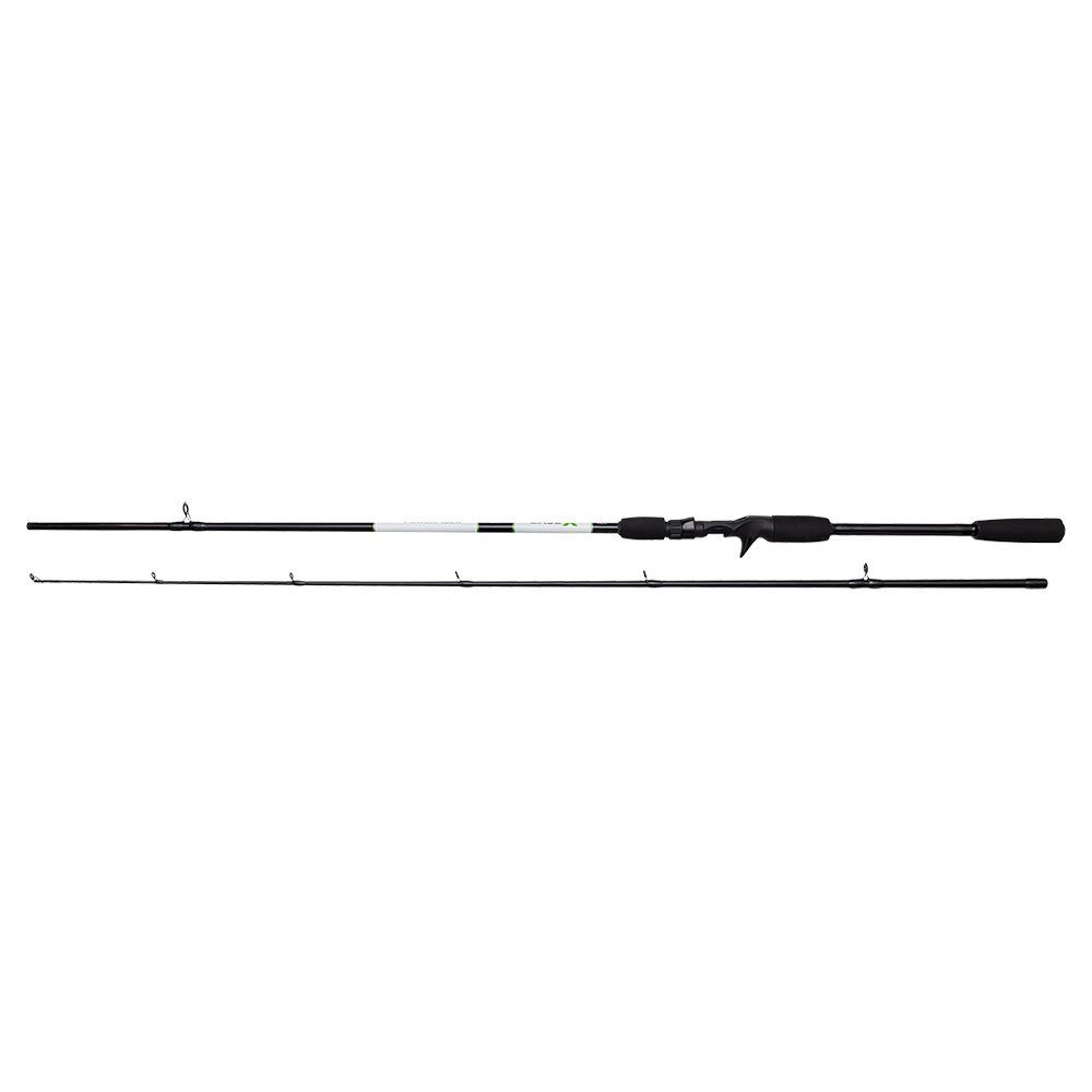 DAM Fishing Baitcasterrute SPAR SET BASE-X CAST Baitcastrute + Baitcastrolle OZOR BC LH 200, (Spar-Set, 2-tlg), Baitcastrute mit Rolle als Spar-Set