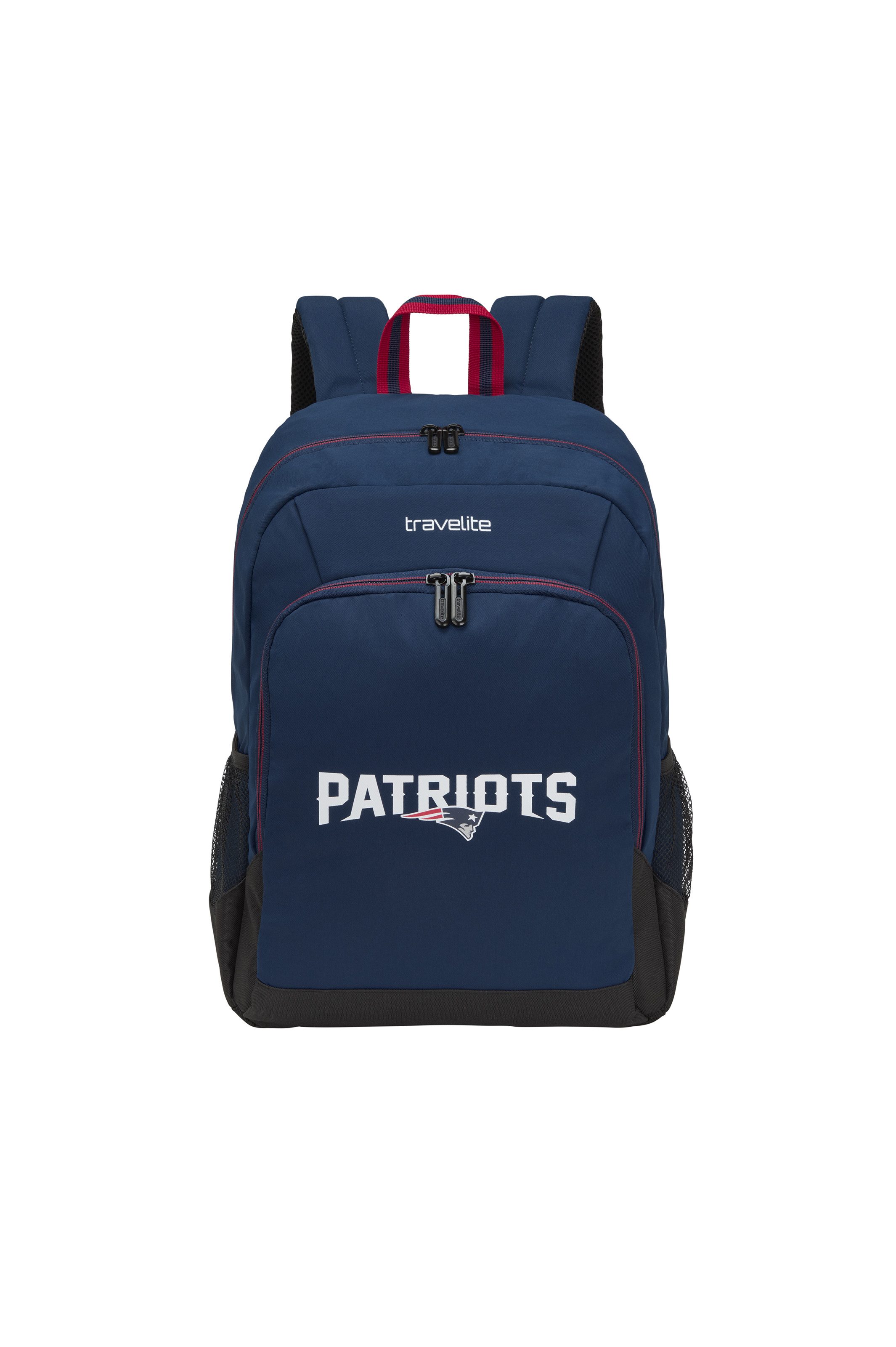 travelite Schulrucksack travelite x NFL College Rucksack mit Laptopfach, Unisex, Laptop-Rucksack, 15"-Laptopfach, mit Aufsteckfunktion