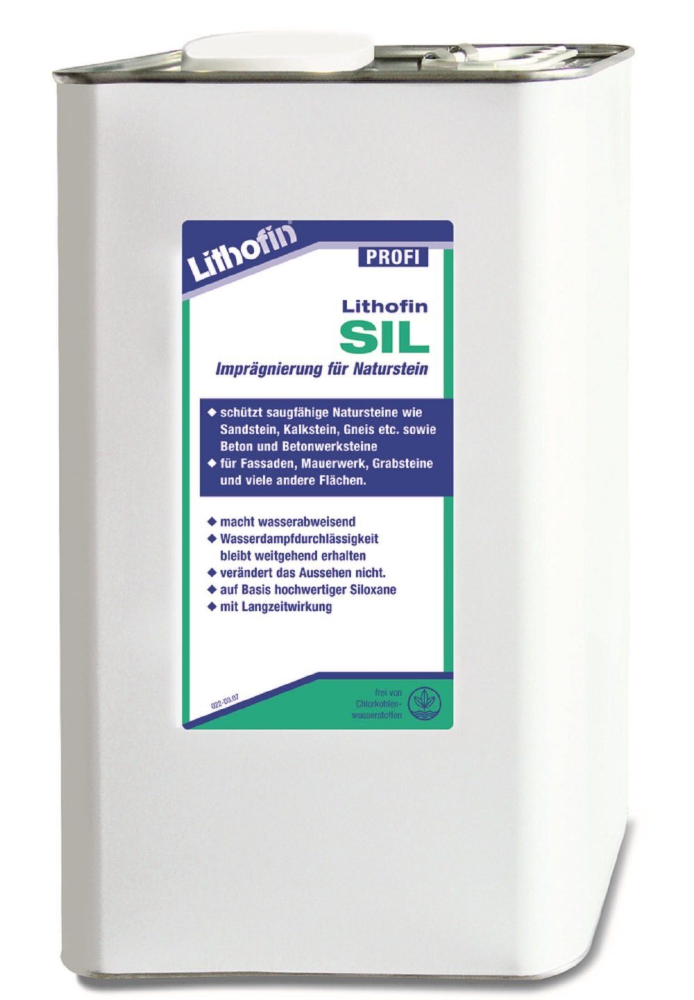Lithofin LITHOFIN SIL Siloxan-Imprägnierung, 5 Ltr Naturstein-Reiniger