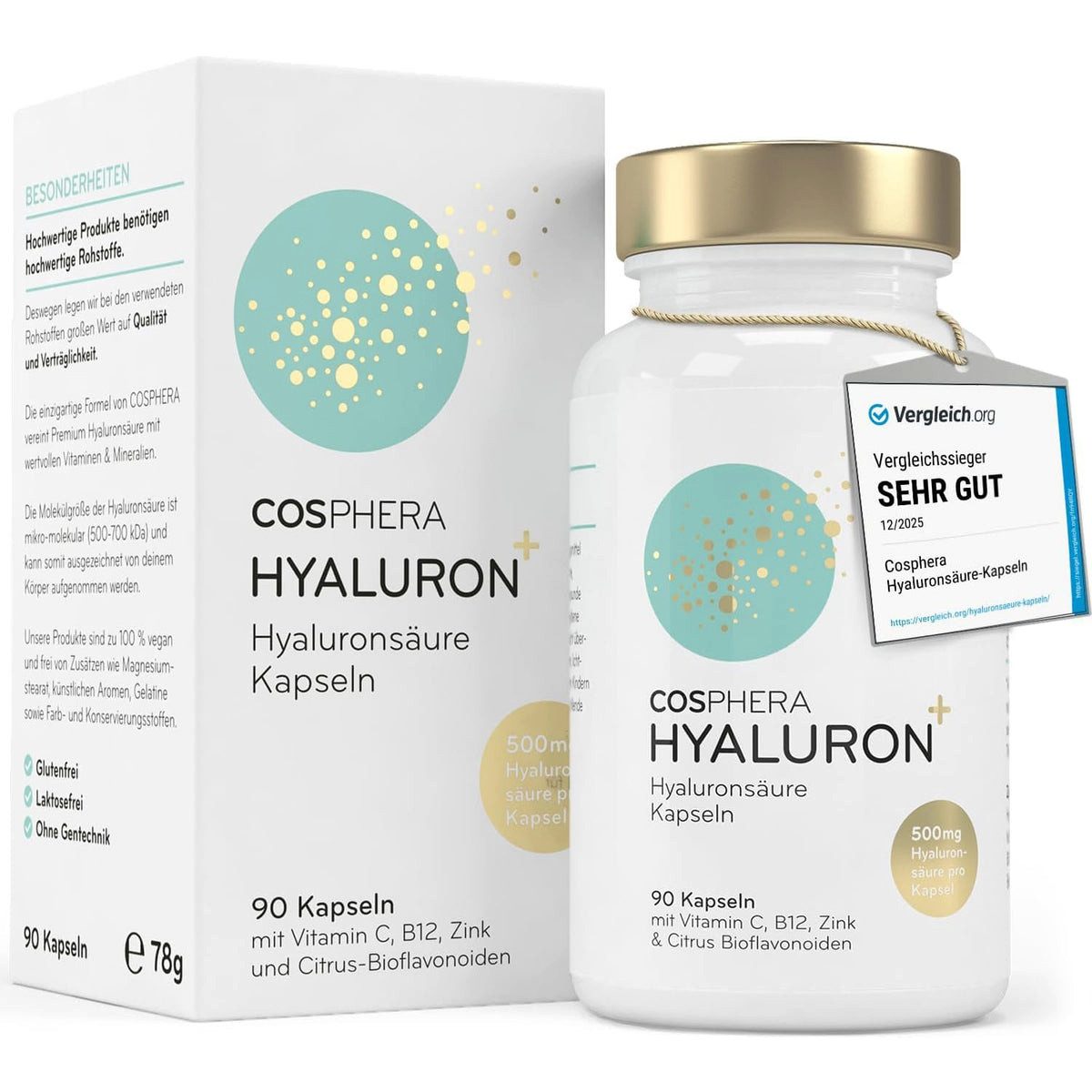 Cosphera Cosphera Hyaluronsäure Kapseln Kapsel, 1 er