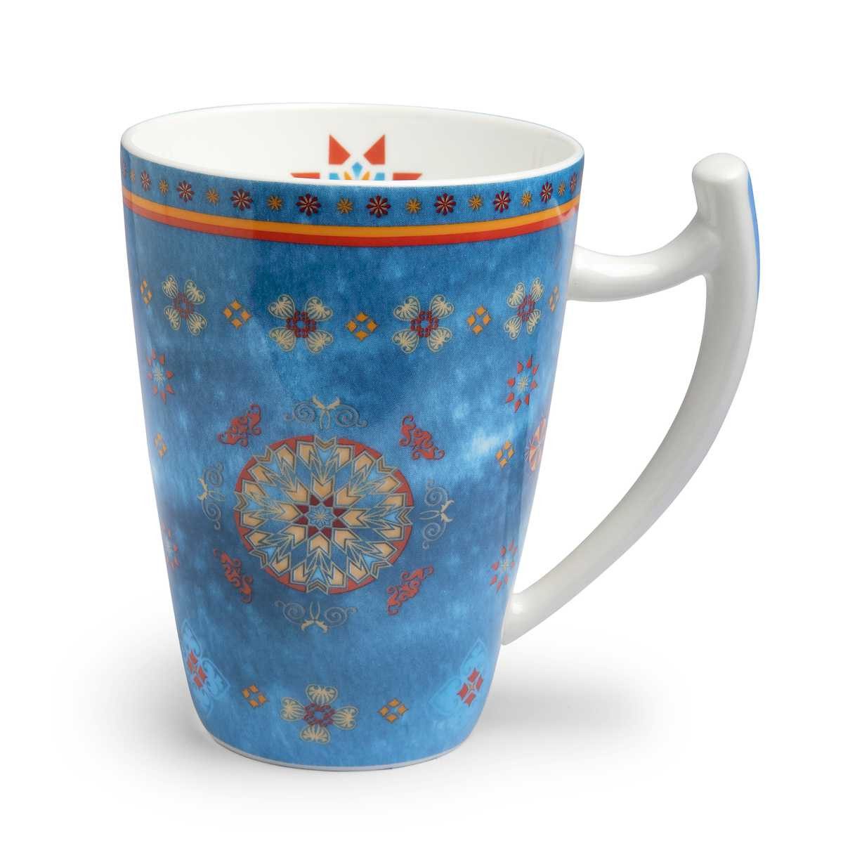 TeaLogic Tasse Agadir Jumbotasse 0,5 L Fine Bone China Porzellan, 1-tlg.