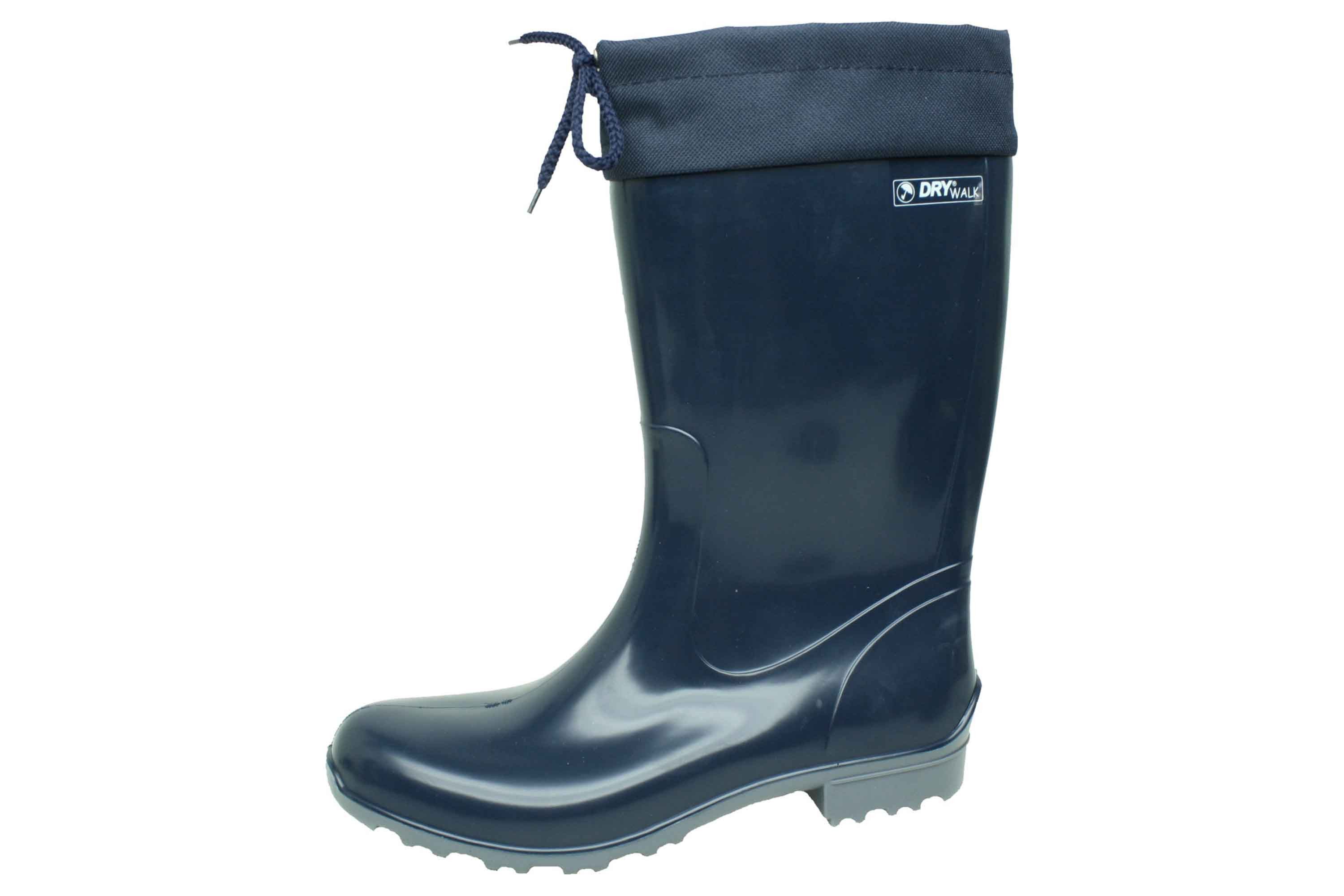 Bockstiegel [D2C] 10274_6 dkl-blau/grau Gummistiefel
