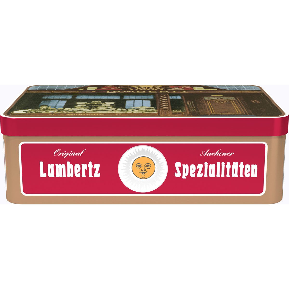 Lambertz Süßigkeit, Lambertz Haeberlein Lebkuchenmischung Spezialitäten Dose 300g