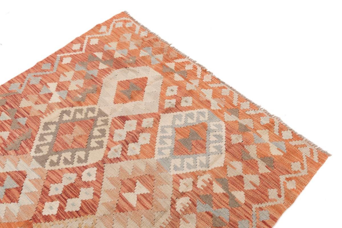 Orientteppich mm Nain Handgewebter 112x142 Afghan rechteckig, Höhe: Kelim 3 Orientteppich, Trading,