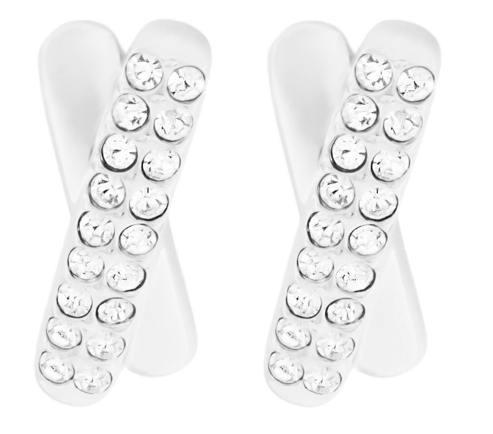 schöne 4 echten Diamanten Ohrringe mit Mador Auffallend Ohrring-Set