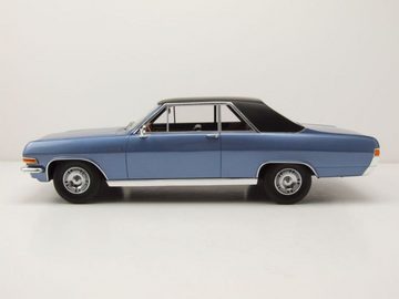 Schuco Modellauto Opel Diplomat A Coupe 1965 - 1967 blau metallic schwarz Modellauto, Maßstab 1:18