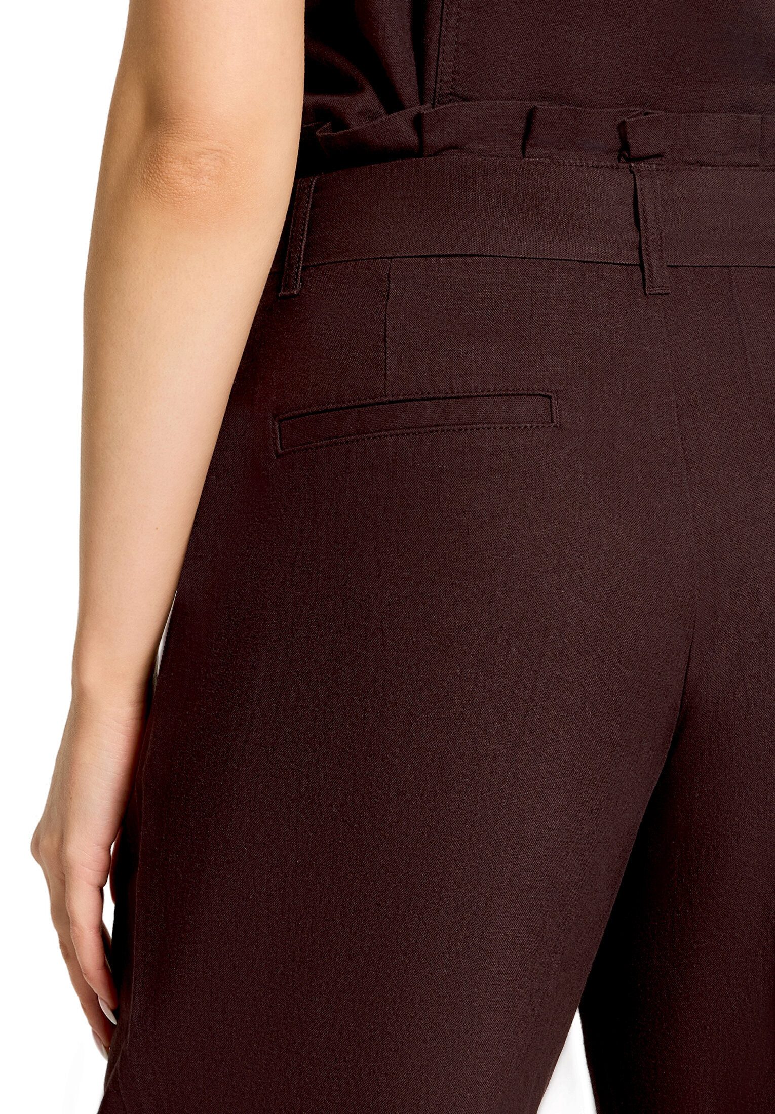 Cartoon Stoffhose Damen mit Bundfalten