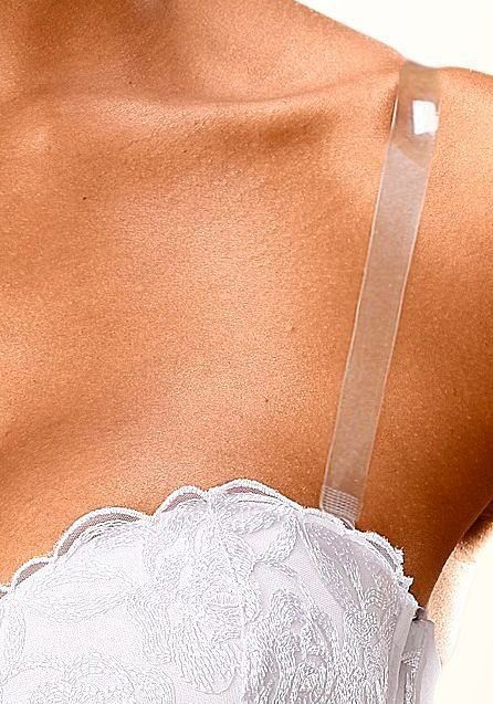Abracada Bra BH-Träger (2 Paar), Trägerbreite 1,8 cm - transparent, zum Austauschen