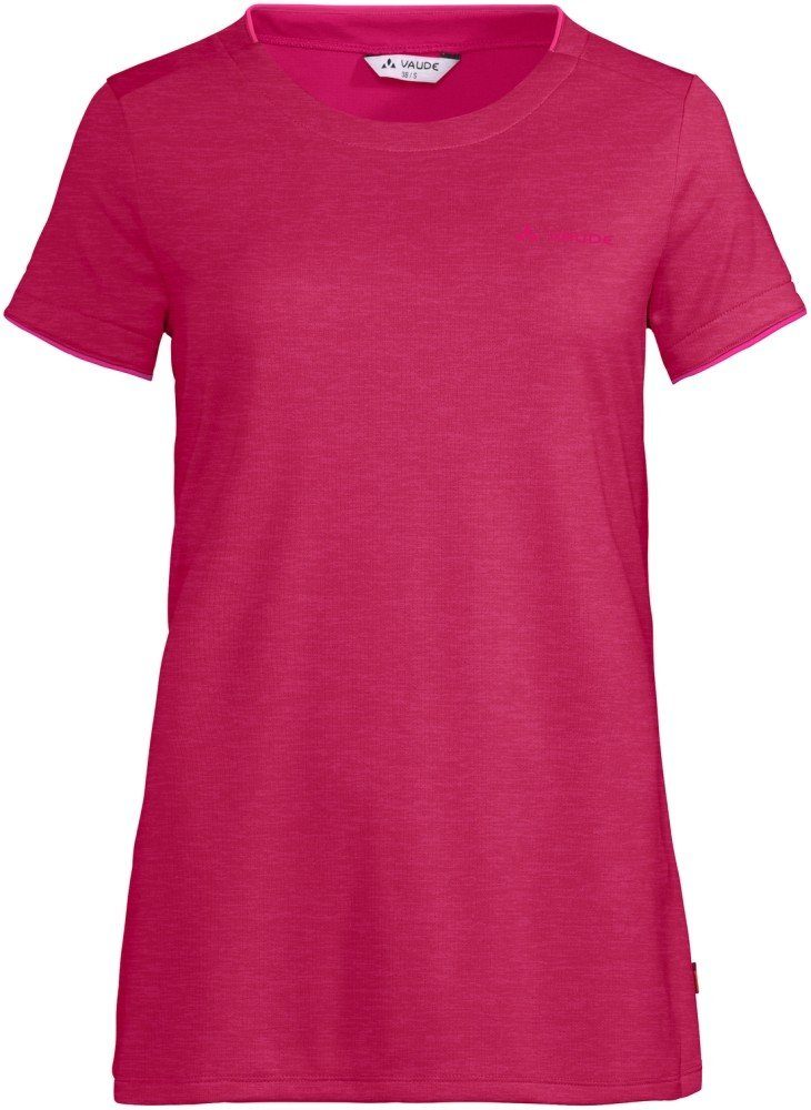 VAUDE T-Shirt Womens Essential T-Shirt crimson red | T-Shirts