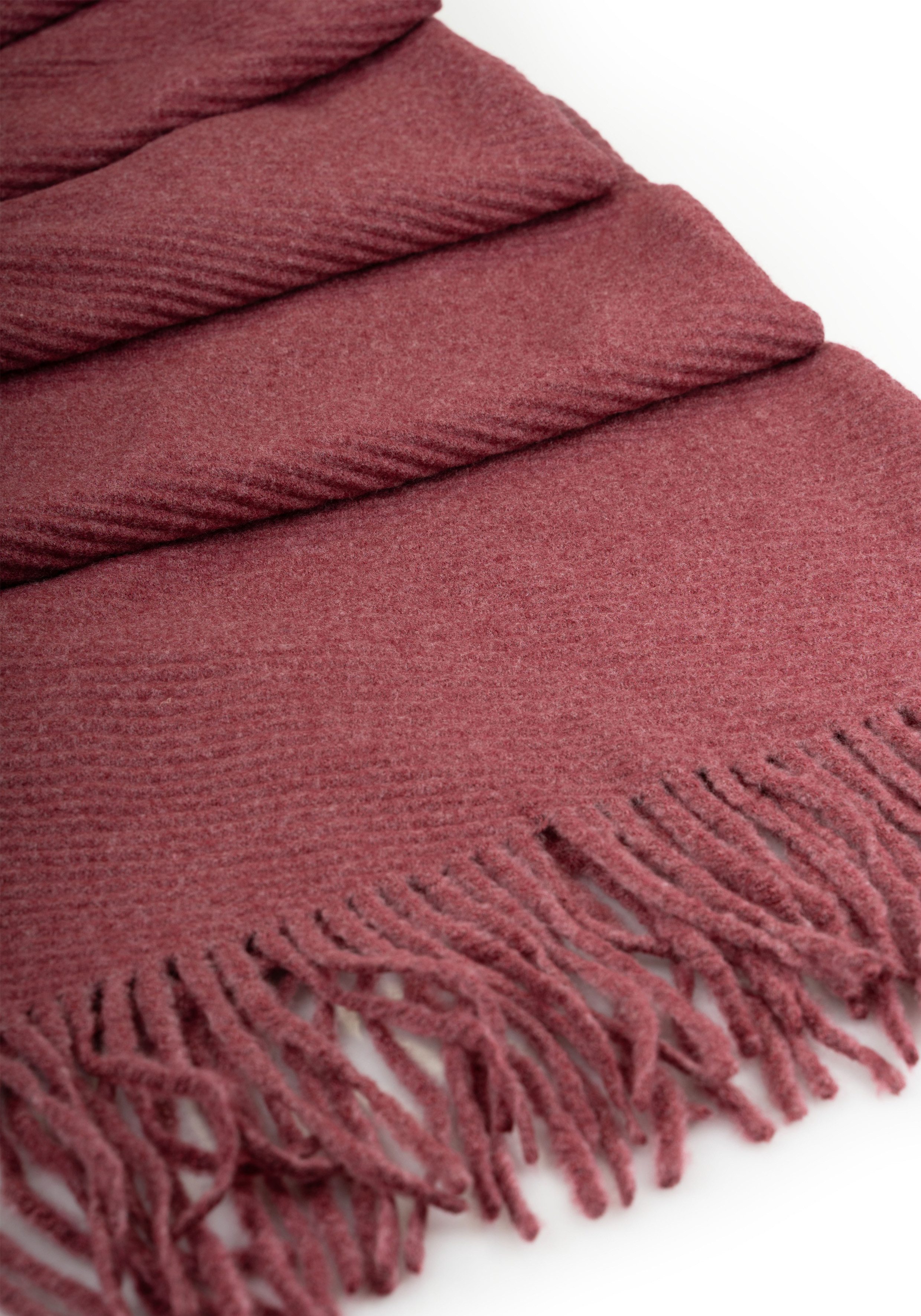 Capelli New York Modeschal, Fransenkante, wärmend günstig online kaufen