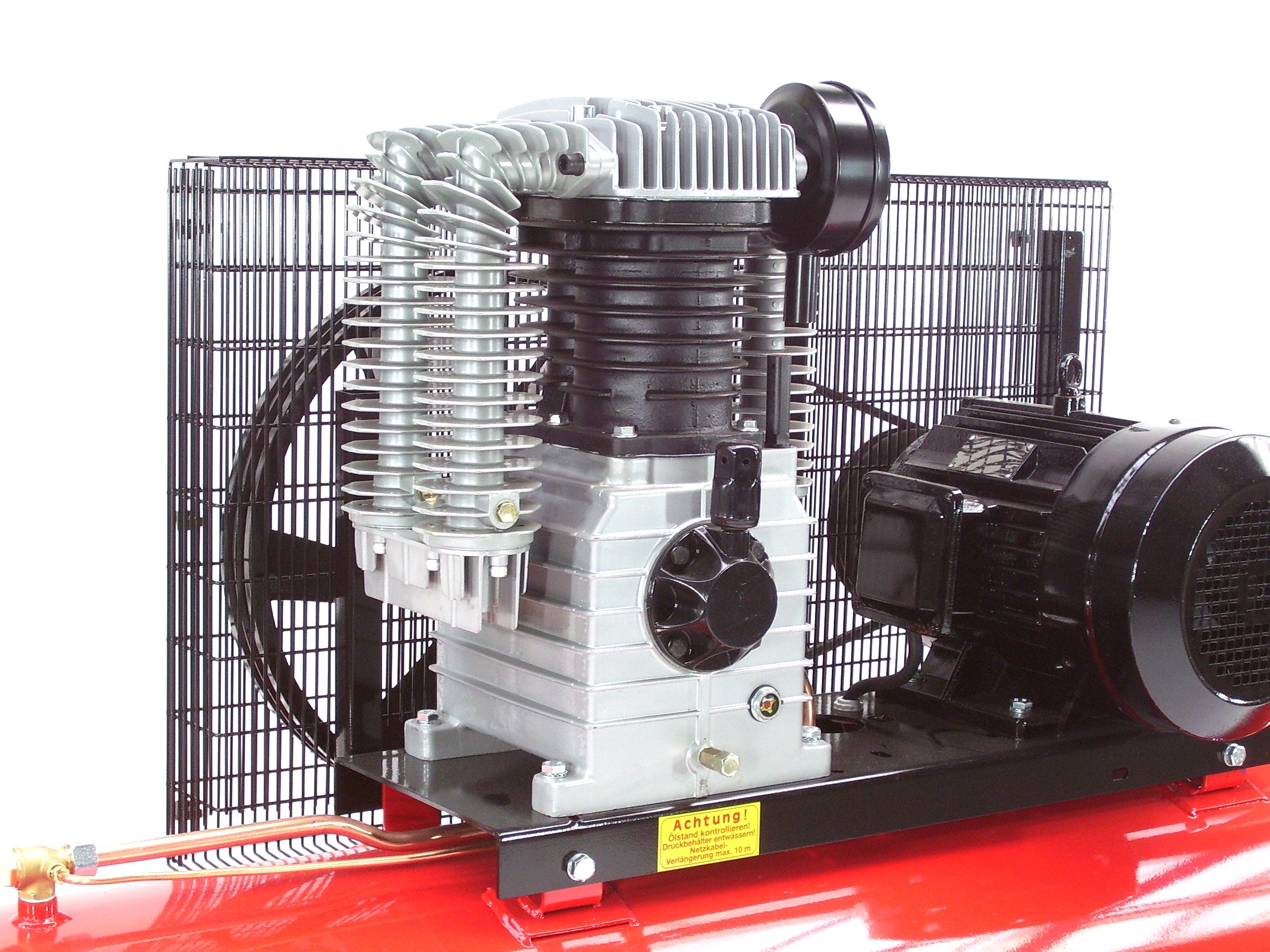 Apex Kompressor Druckluft Kompressor Kolbenkompressor 1000L 10PS 500l 11bar, 1-tlg.