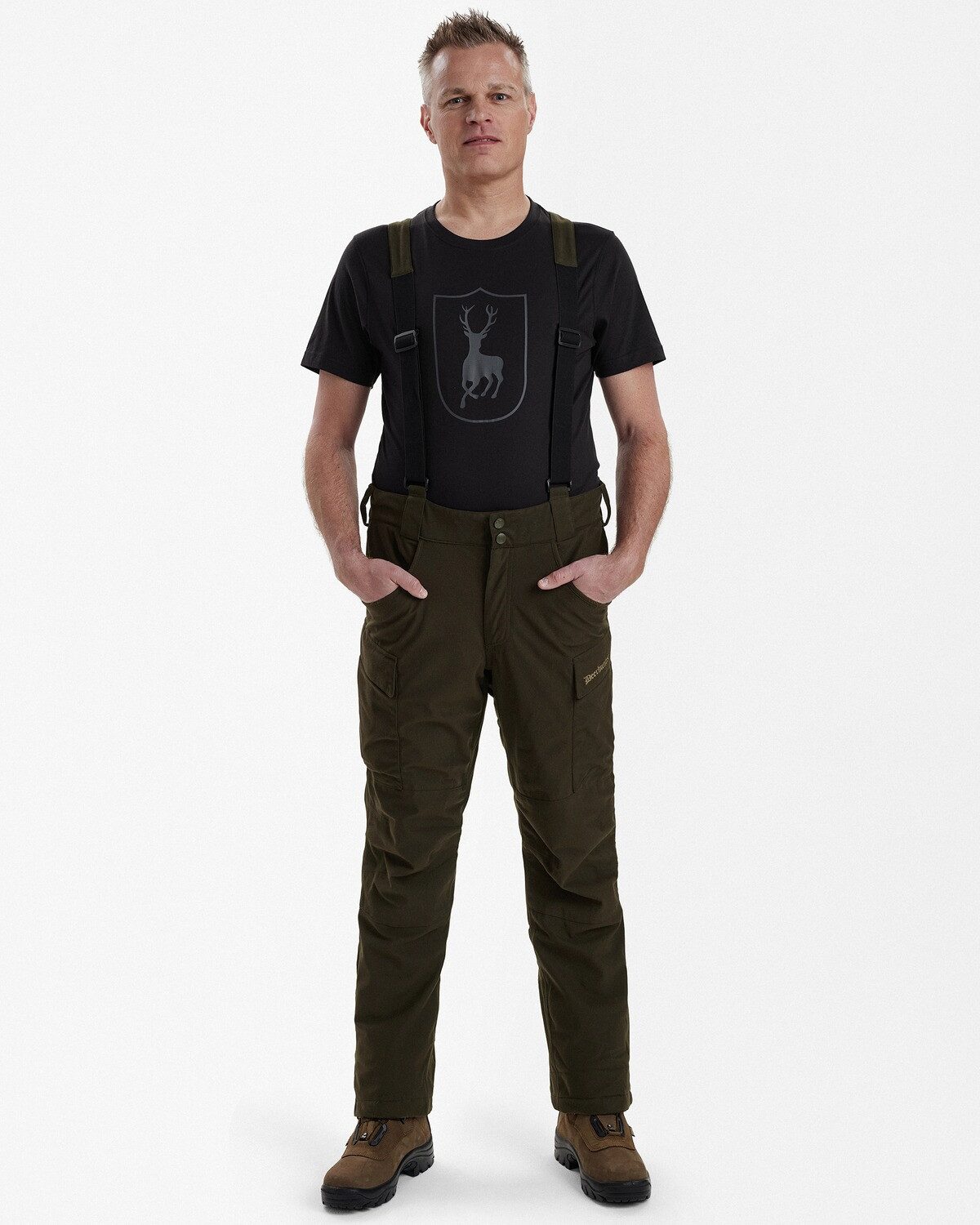 Deerhunter Latzhose Hose Heat Game