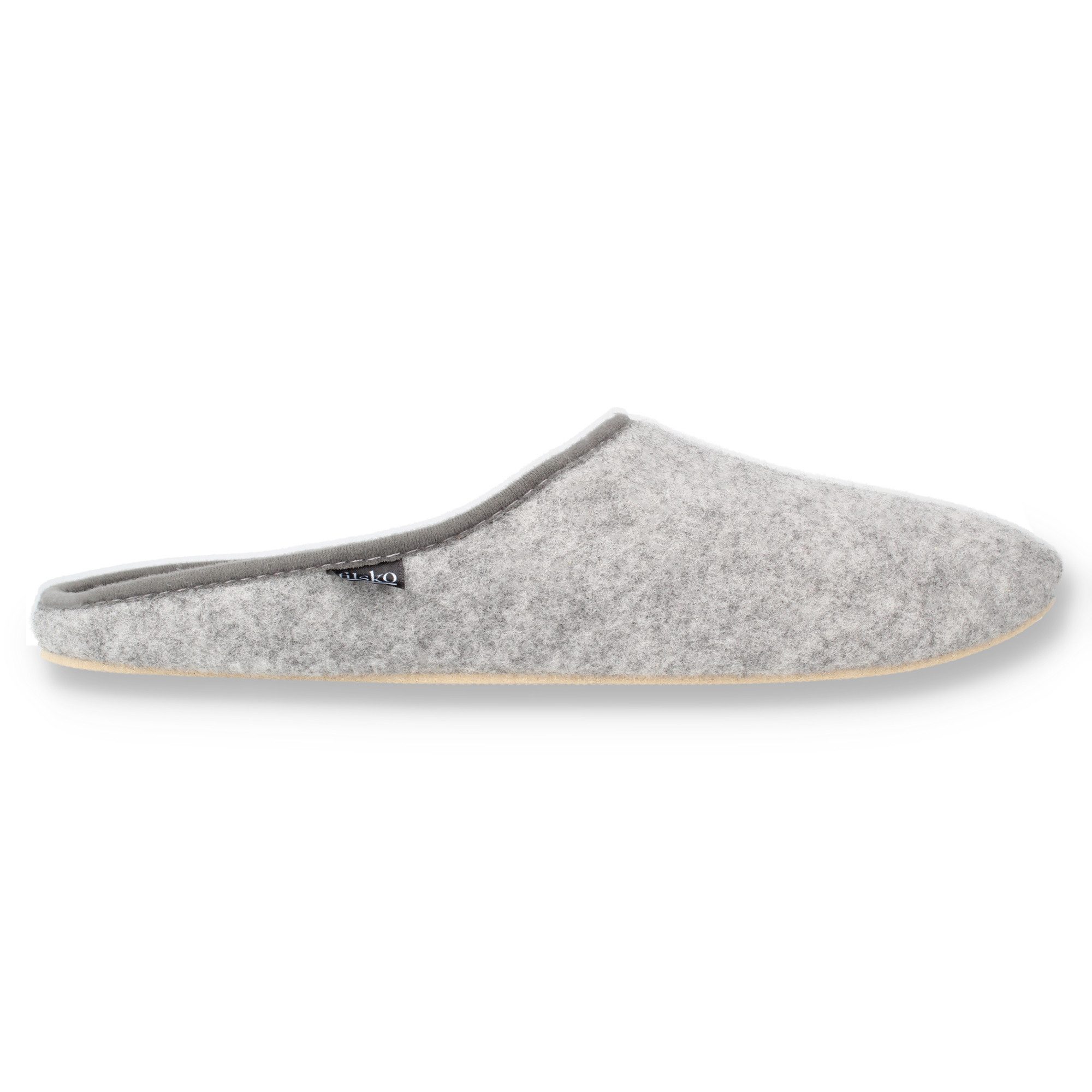 filsko Abisko Damen Herren Kinder Hausschuh Filzpantoffeln, Leichtgewicht, Gästehausschuhe, Slip-On, Gummisohle