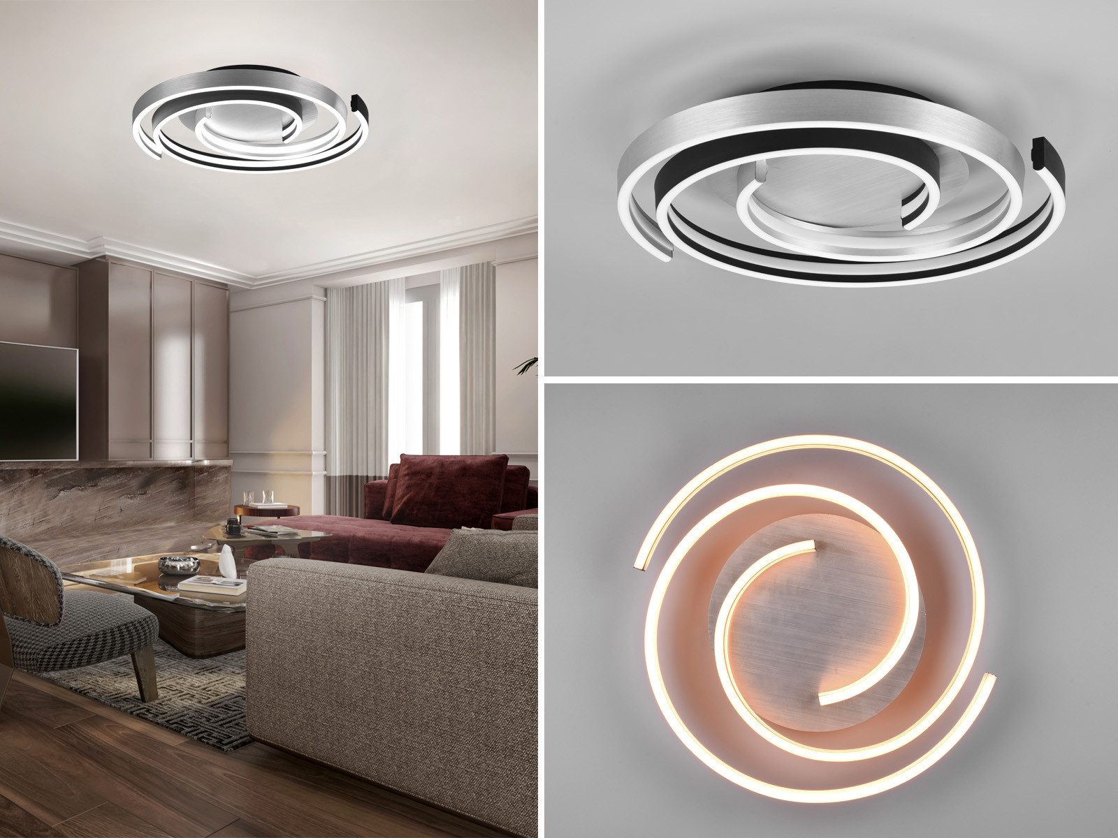 TRIO Leuchten LED Deckenleuchte, Dimmfunktion, LED günstig online kaufen