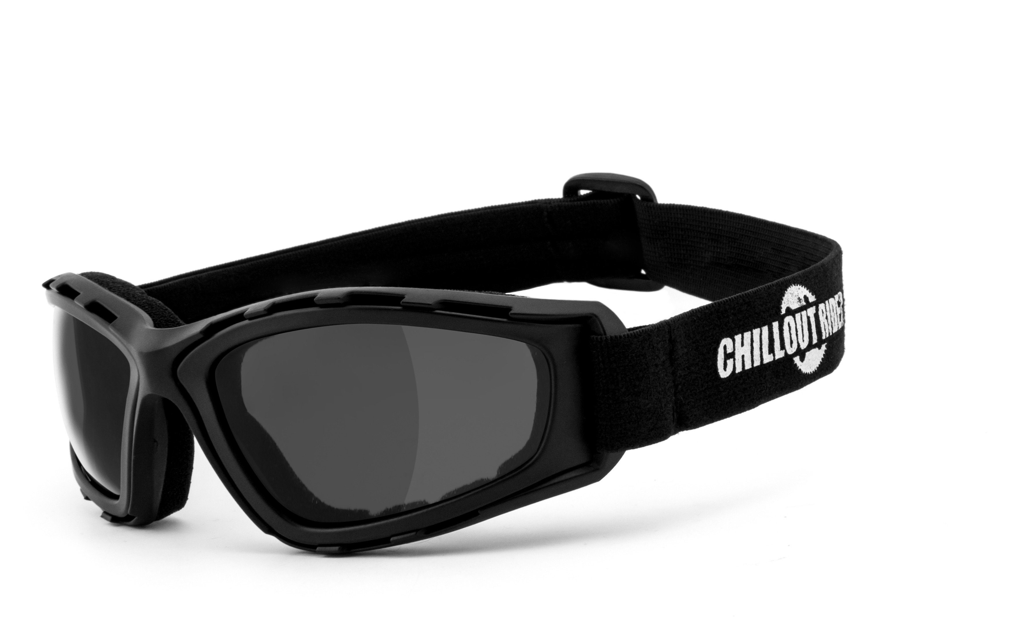 Chillout Rider Motorradbrille CR005, gepolstert