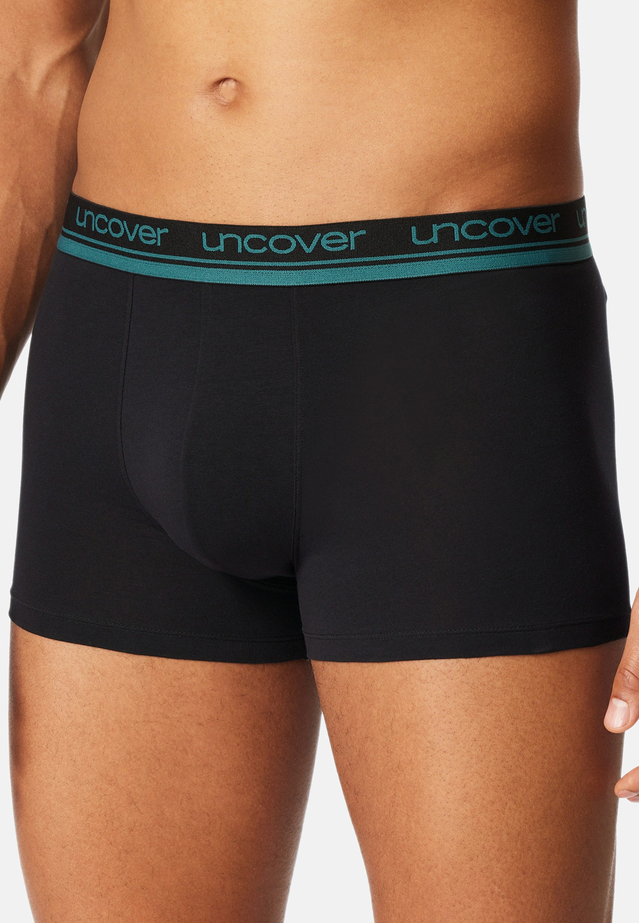 uncover by SCHIESSER Retro Boxer 6er Pack Cotton (Spar-Set, 6-St) Retro Short / Pant - Baumwolle - ohne Eingriff - Atmungsaktiv