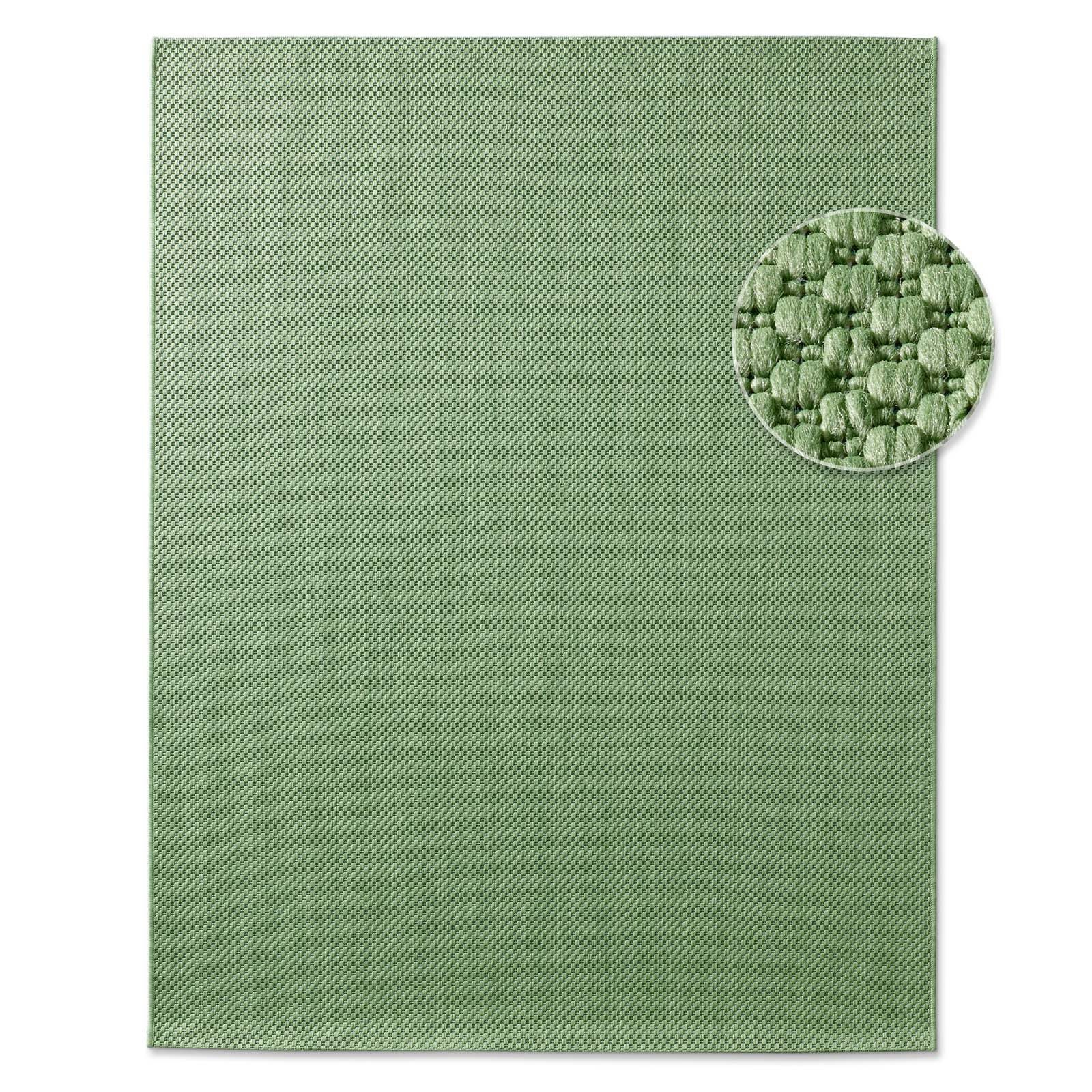 TaraCarpet Teppich Regina Teppich aus robustem Flachgewebe für In und Outdo günstig online kaufen