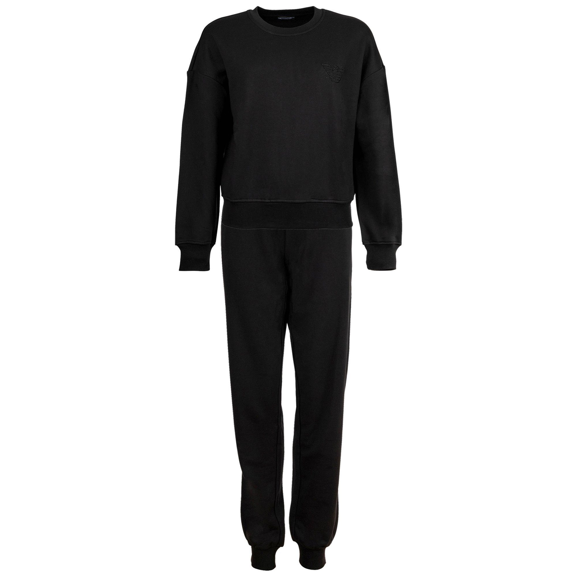 Emporio Armani Sweater Damen Trainingsanzug Baumwolle günstig online kaufen